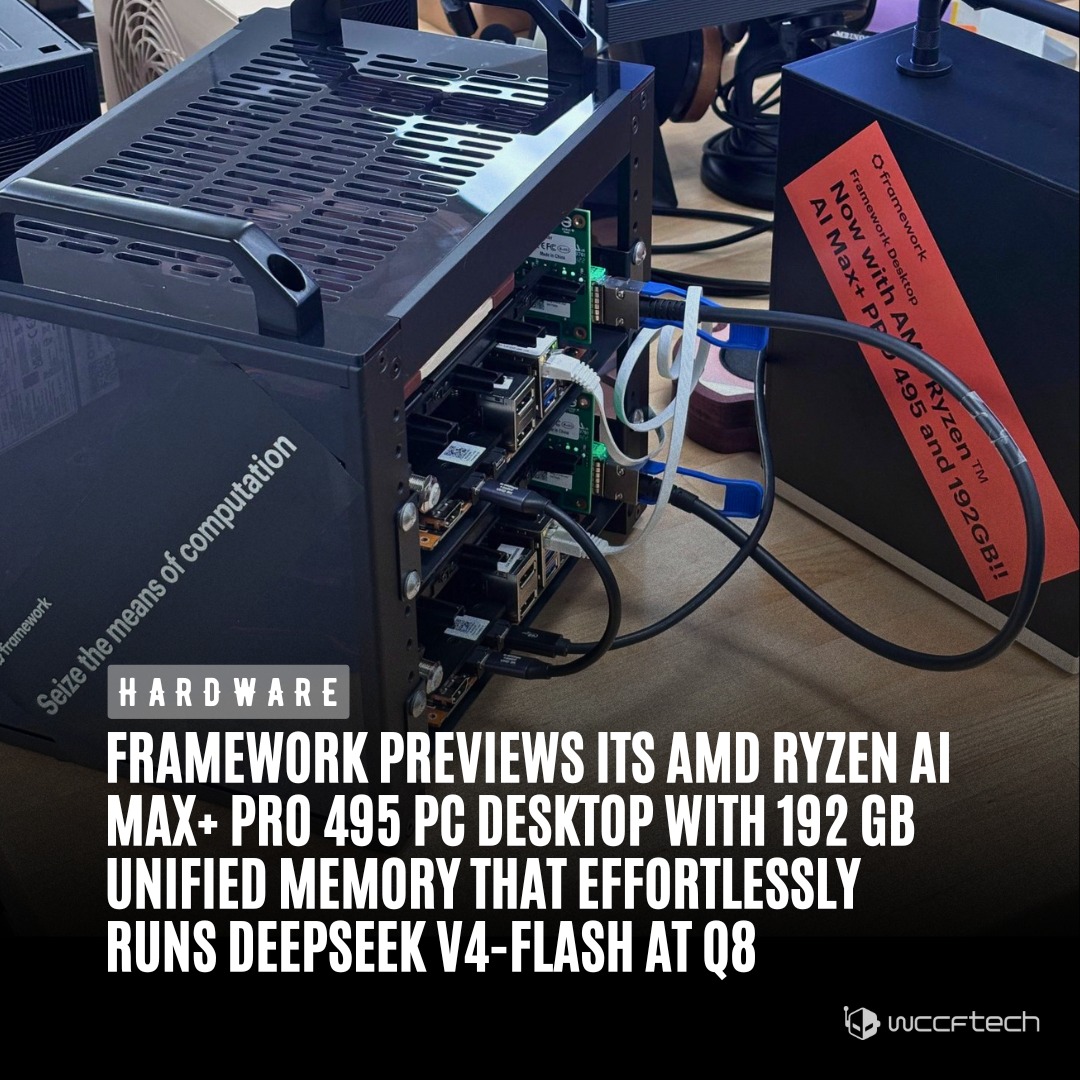 At AMD's Advancing AI 2026 event, Framework is previewing its
