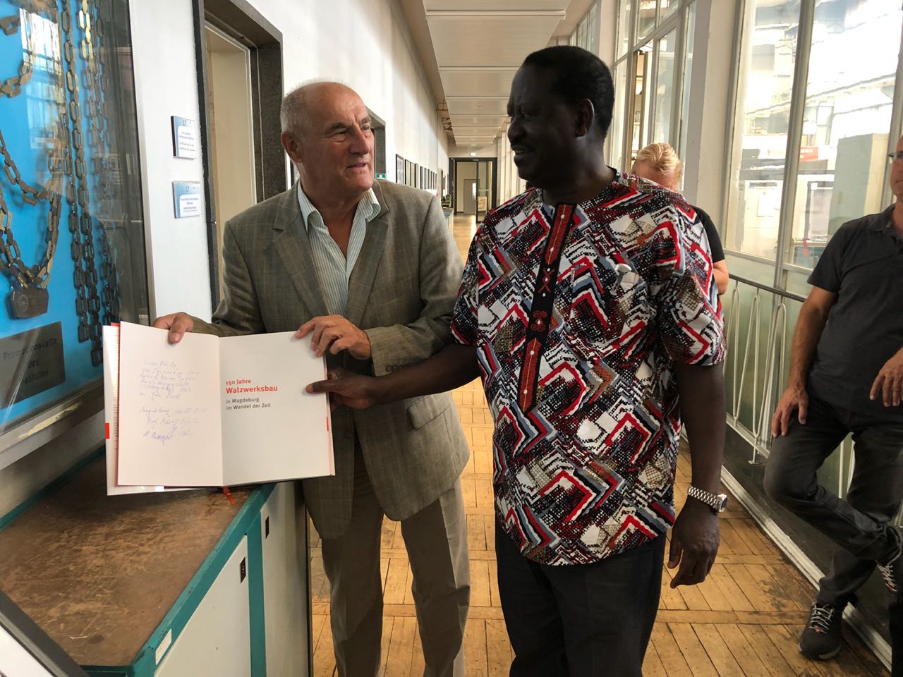 Raila Odinga - I visited my Alma Mater the Otto Von...