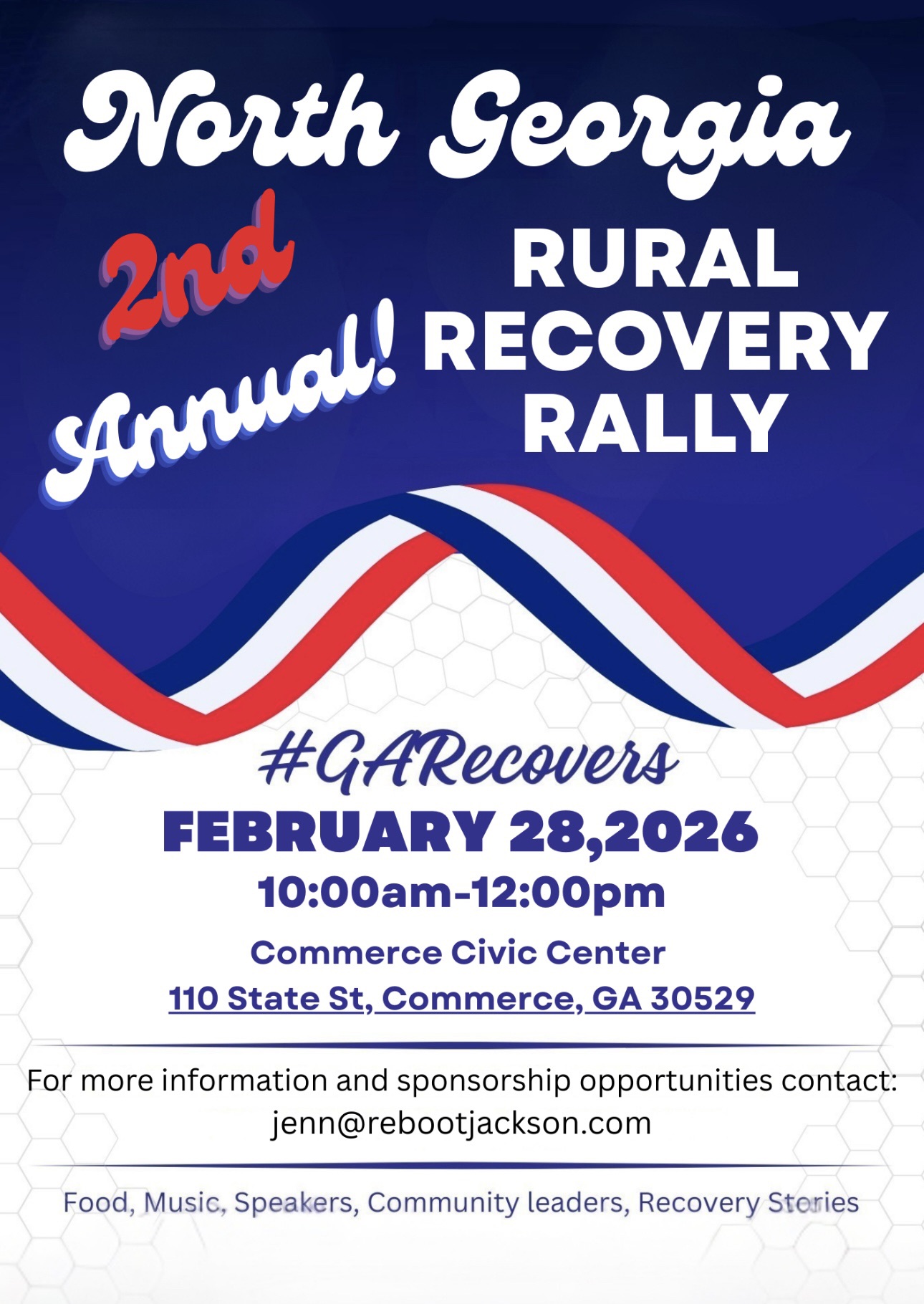 North Georgia Rural Recovery rally
