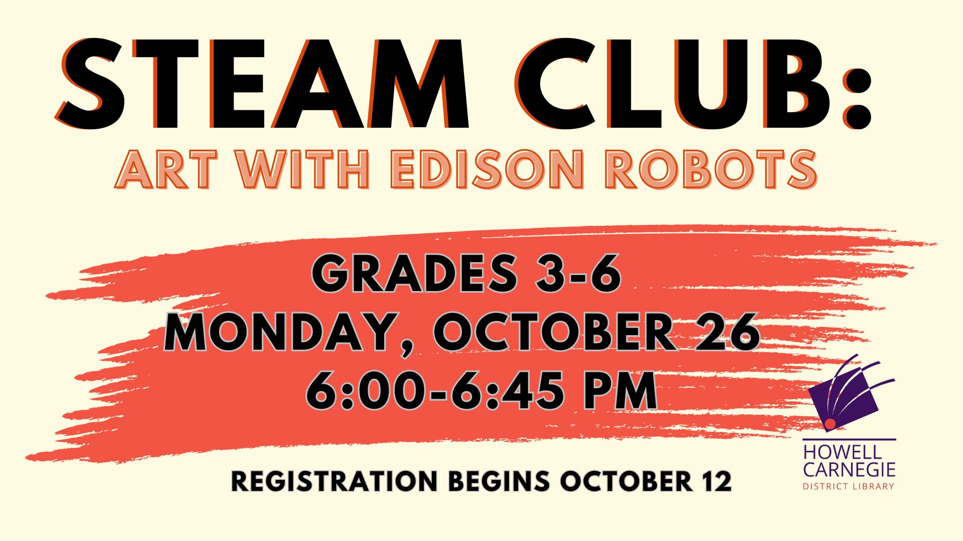 STEAM Club: Art with Edison Robots