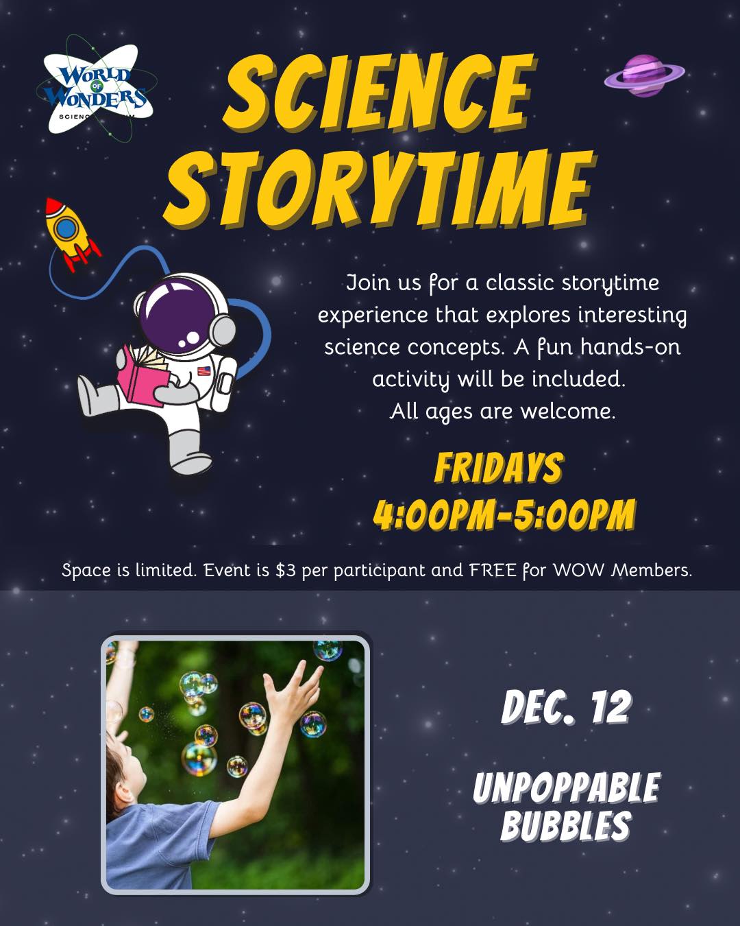World of Wonders Science Museum - Due to unforeseen circumstances, the ...