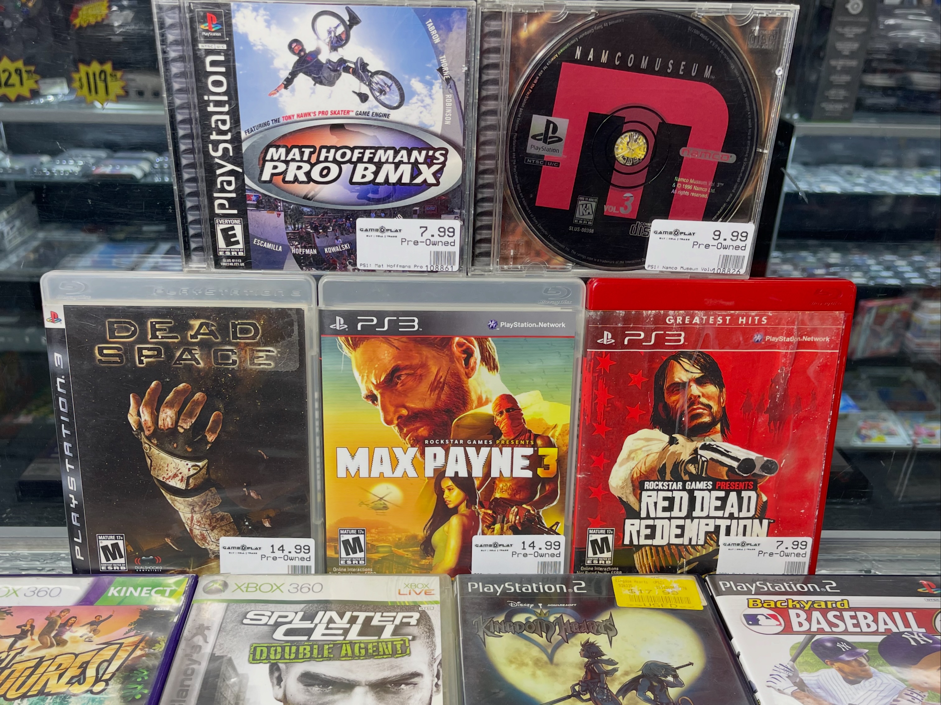 Stop in and browse today 🎮 We've got pre-owned games for PS5, PS4