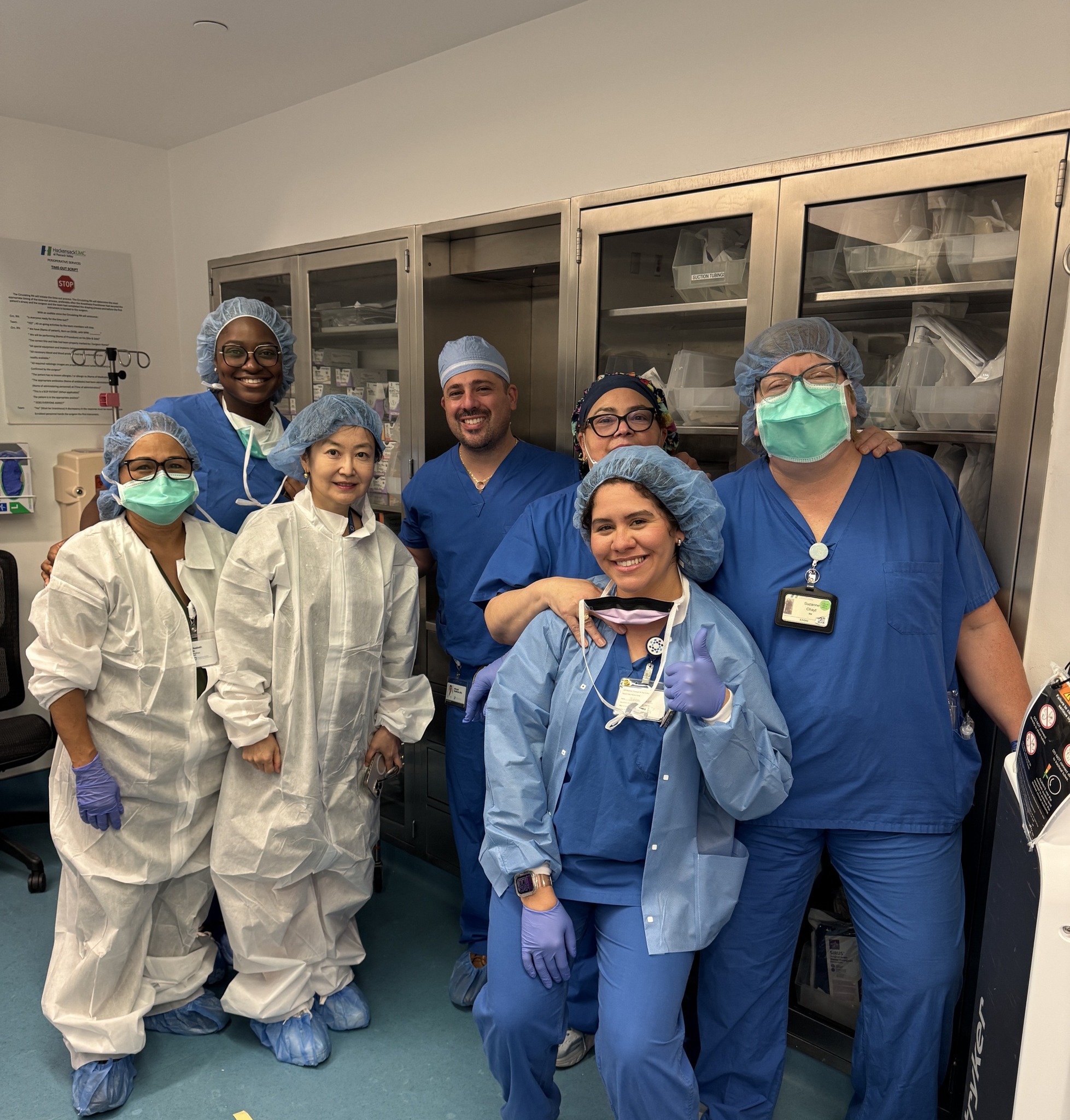 Dr. Michael Spallone, thoracic surgeon, completed Pascack Valley