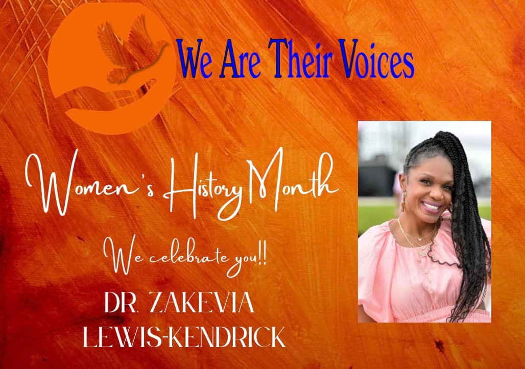 March is Women's History Month and... - We Are Their Voices | Facebook