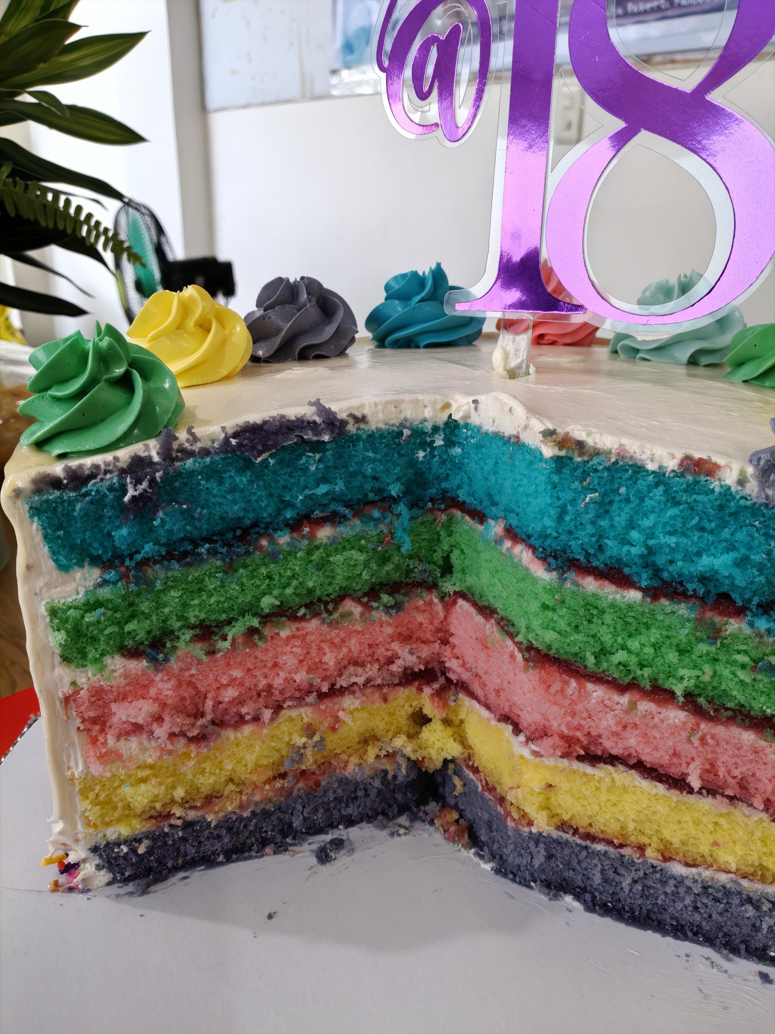 Project Sekai Rainbow Cake for My Birthday