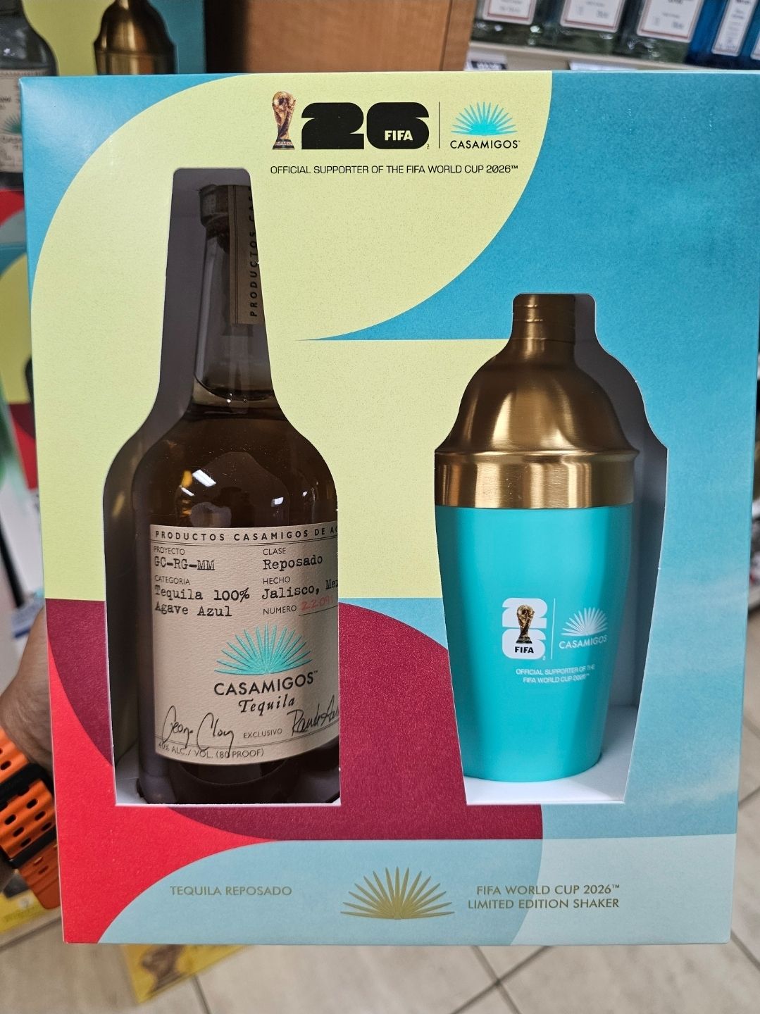 FIFA 2026 limited edition Casamigos tequila set