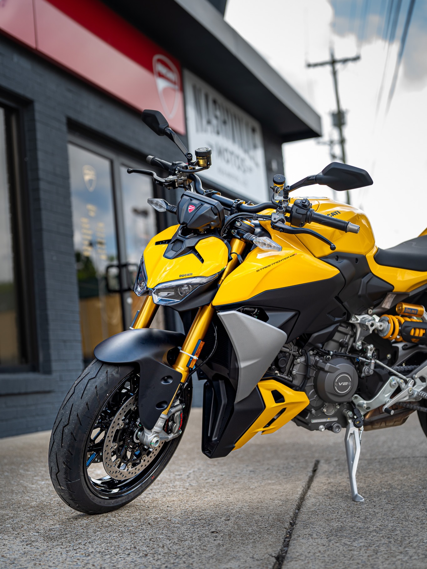2026 Ducati Streetfighter V2S with new 890cc V2 engine