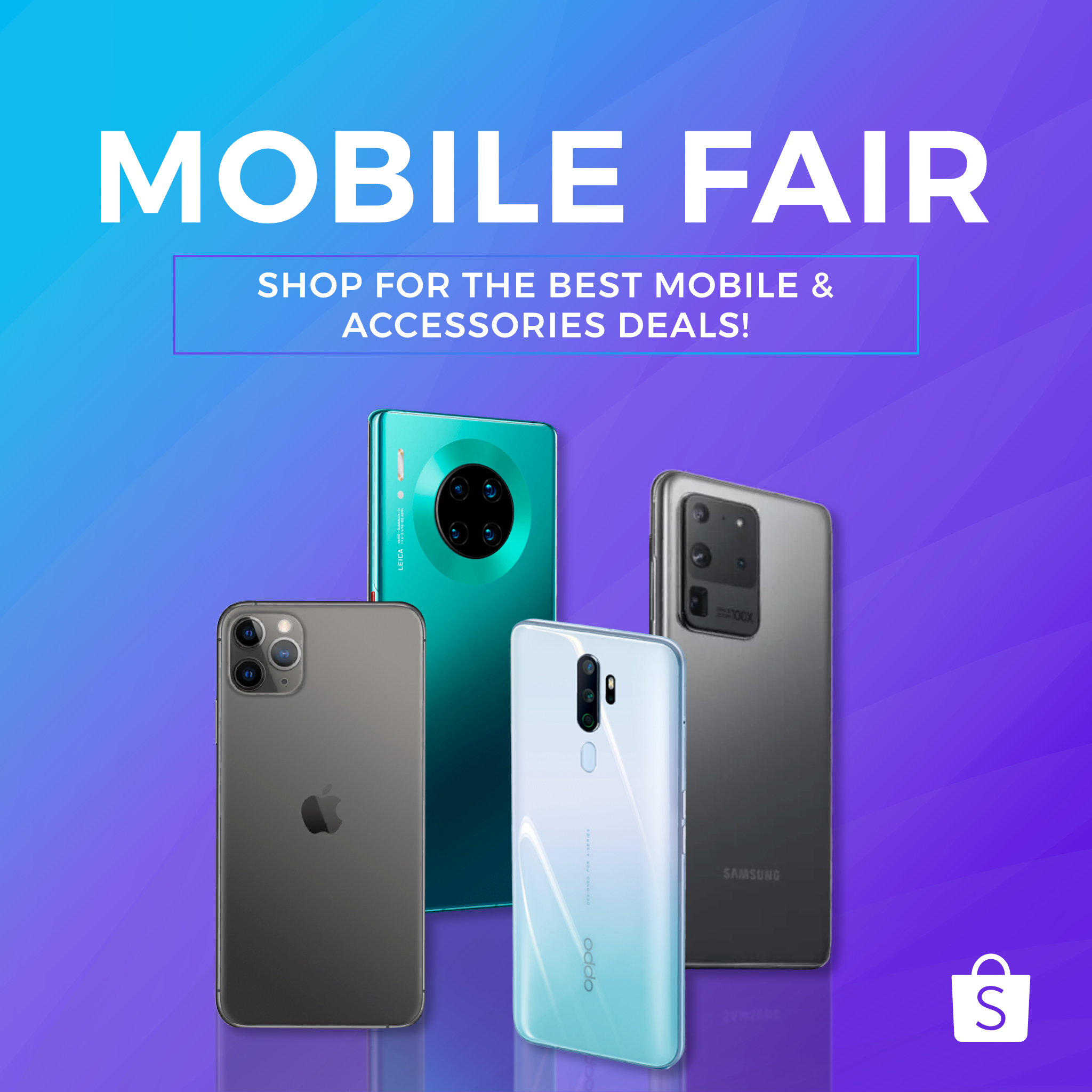 Shopee - The Shopee Mobile Fair is here 😎 Shop for the...