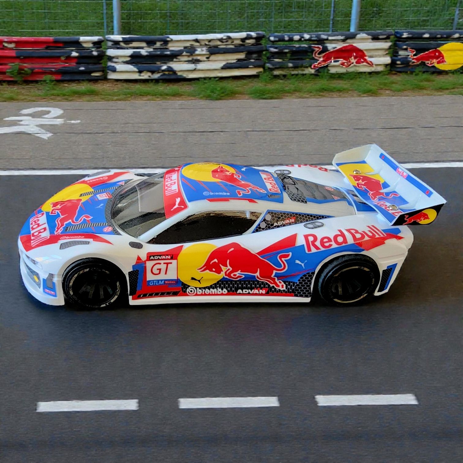 Red Bull racing sticker set for Atomic PN C9