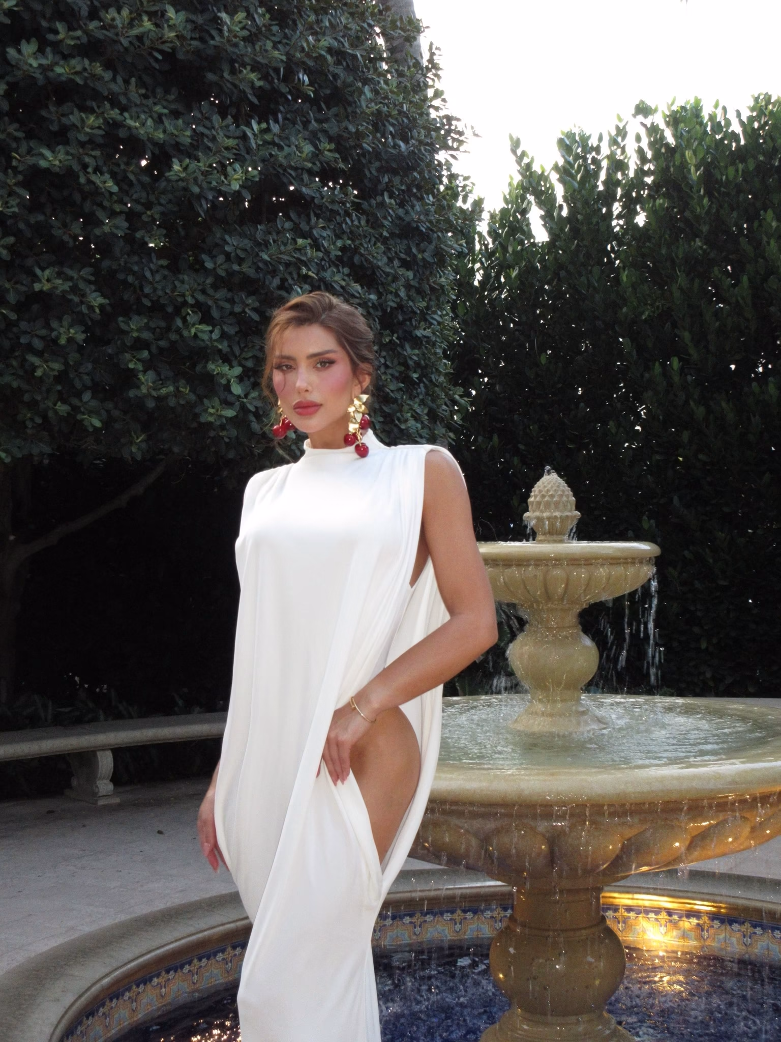 helsa jersey dress For your next summer soirée 🤍⛲️ Marielle in the Katerina Gown from 🕊️ Shop her look now, exclusively at REVOLVE. https://revolve.visitlink.me/R-yWWB dress_type_Classic