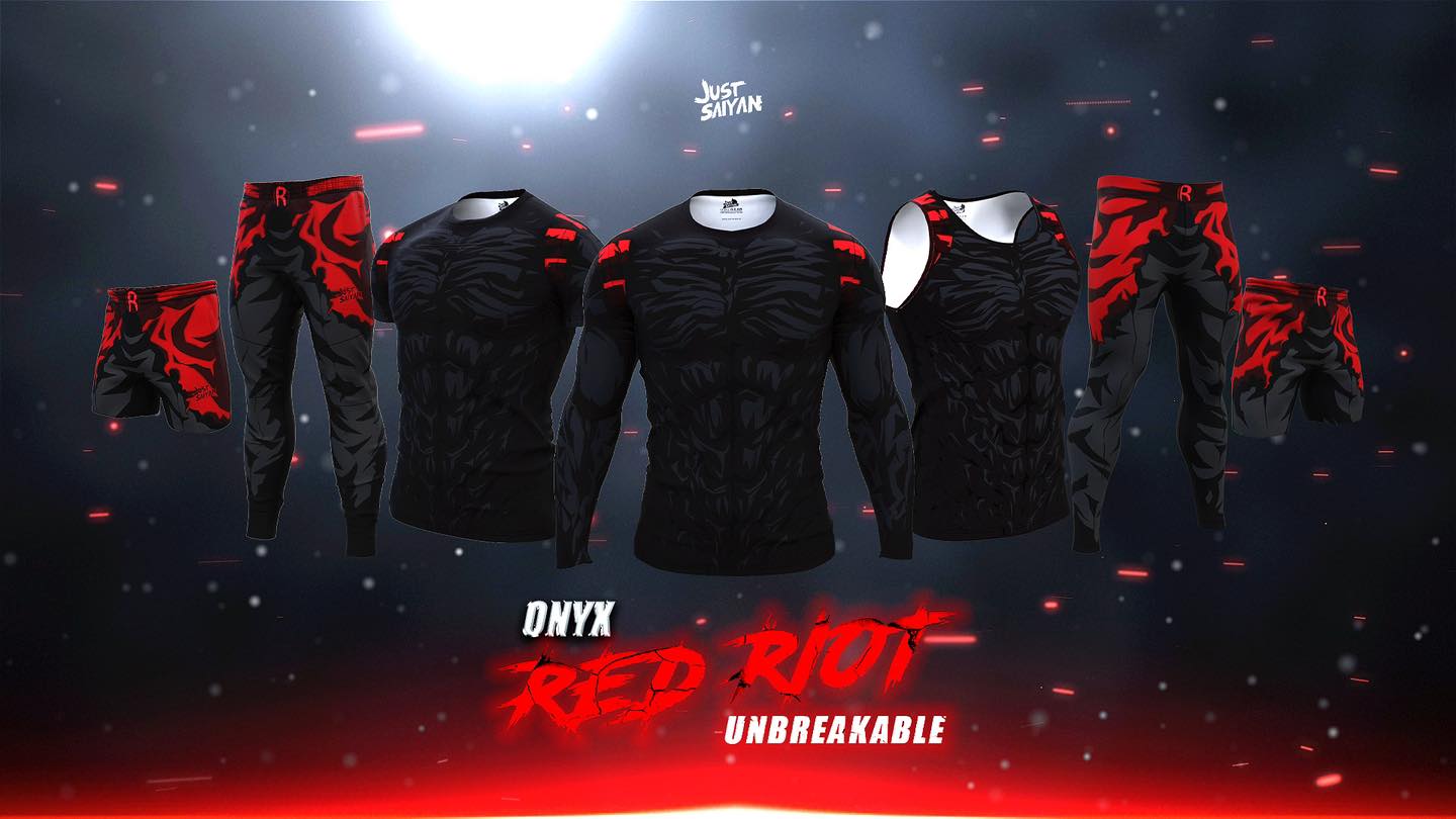 JustSaiyan Gear - The newest Red Riot gear will inspire...