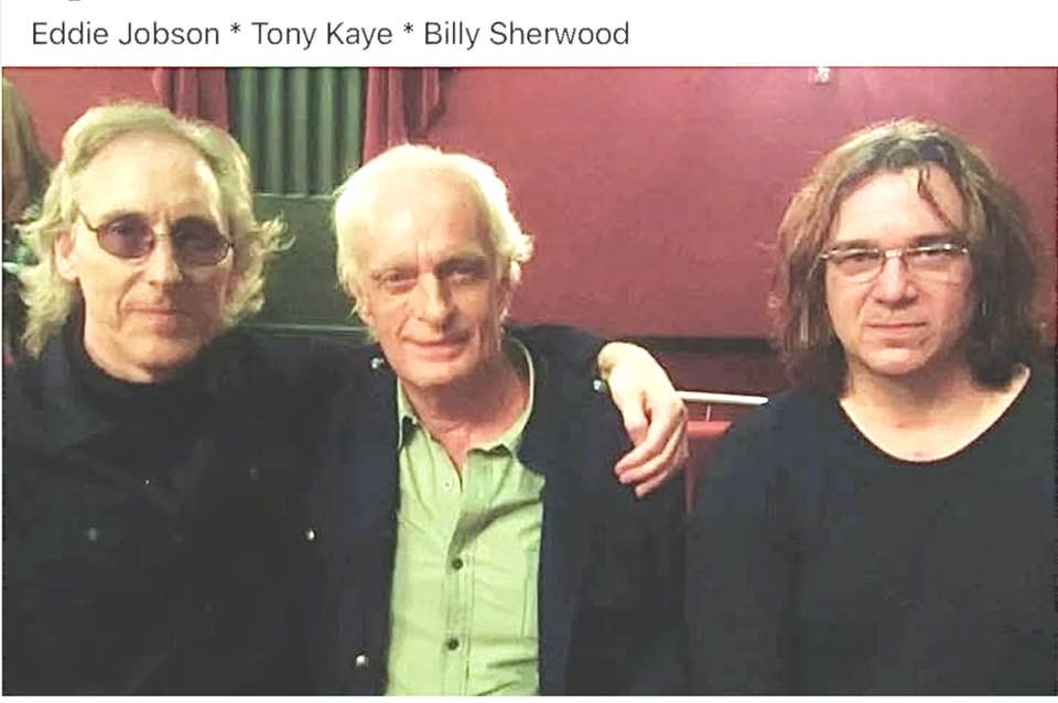 Yes potential 90125 member Eddie Jobson and two other Yes stalwarts.