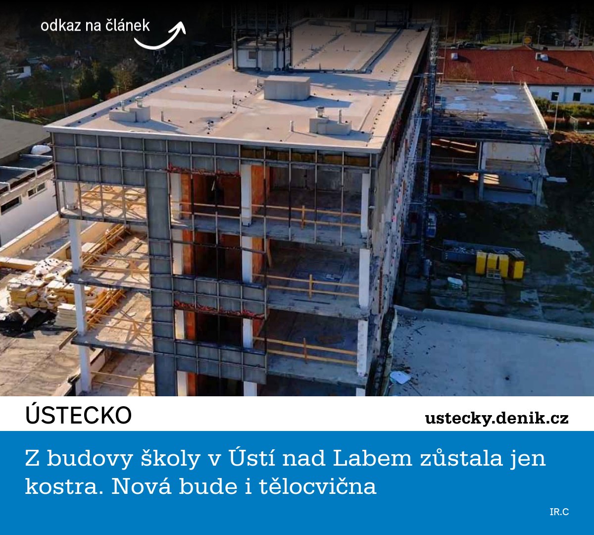 Ústecký - Z budovy školy v Ústí nad Labem zůstala jen kostra👇 https ...