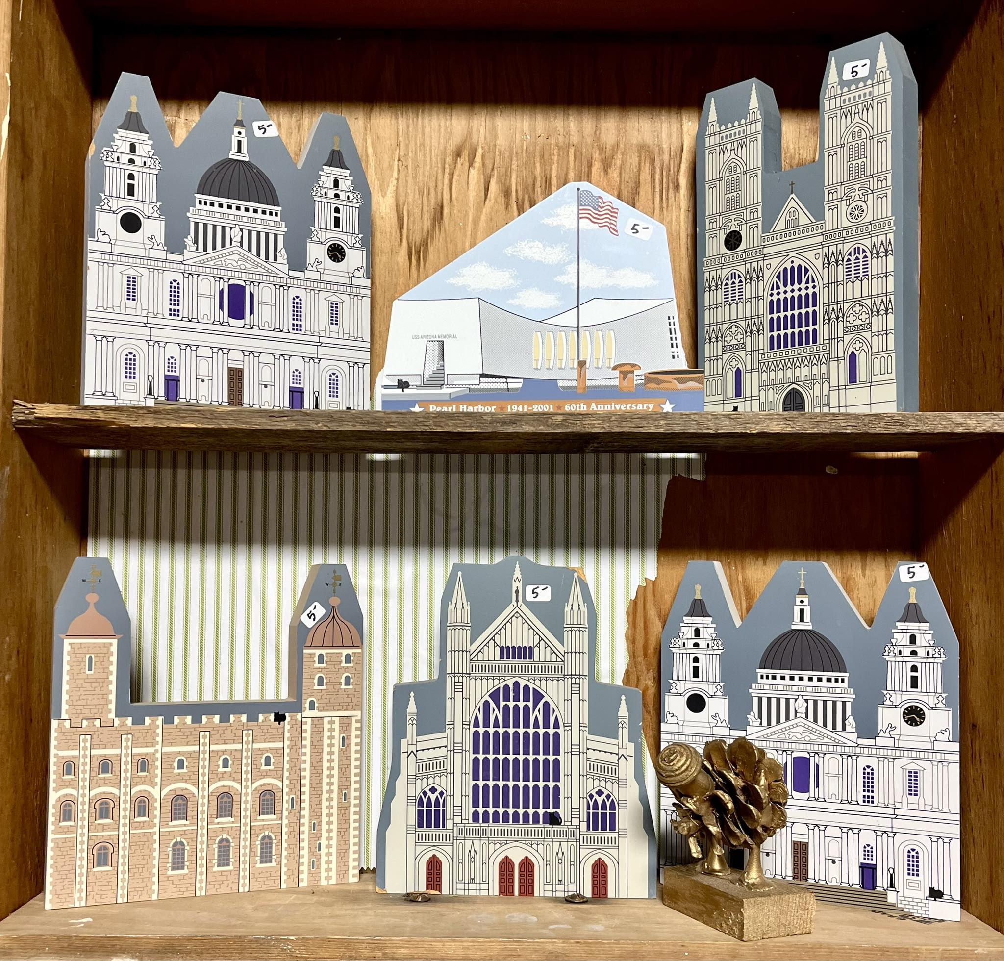 What are the names of the buildings in our region featured in