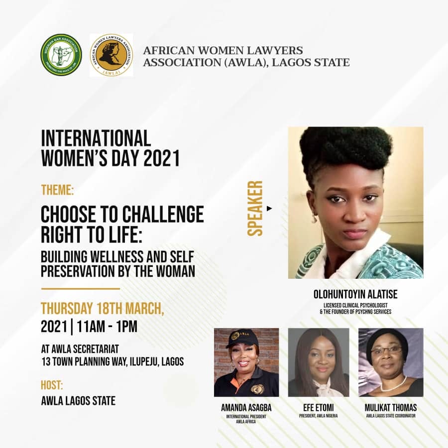 African women lawyers association Lagos