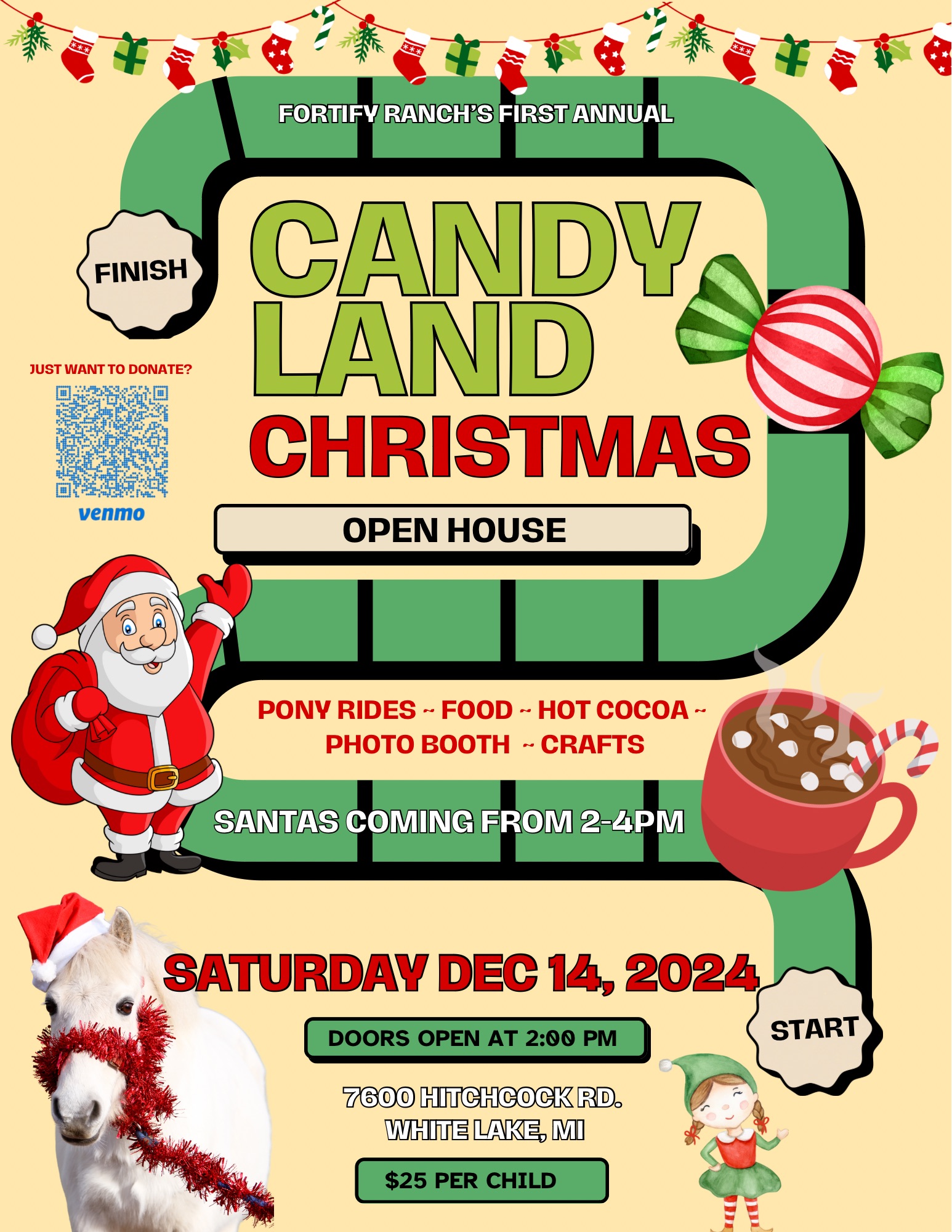 CANDY LAND CHRISTMAS OPEN HOUSE