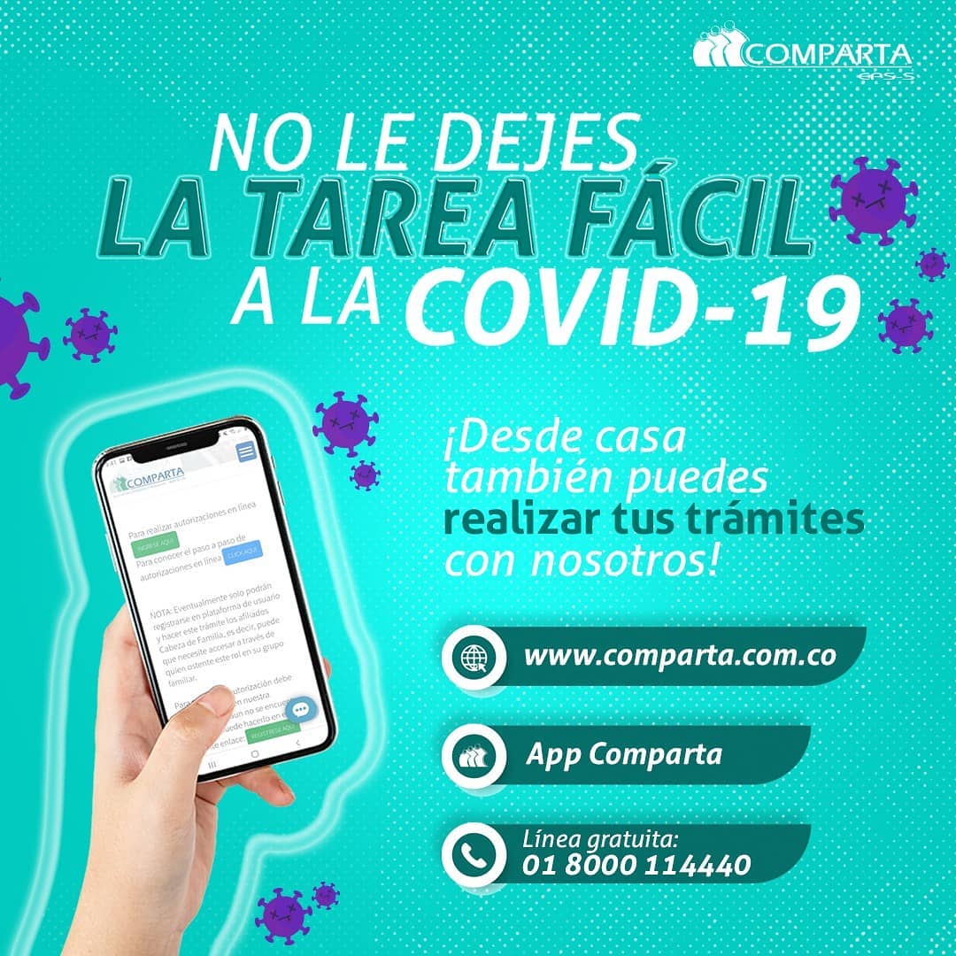 COMPARTA EPS - No pongas en riesgo tu vida ni la de tu...