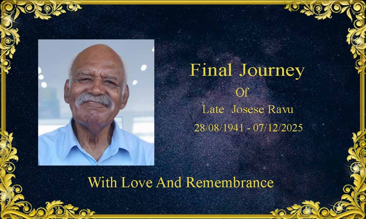 Funeral Live Streaming Of Late Josese Ravu | Facebook