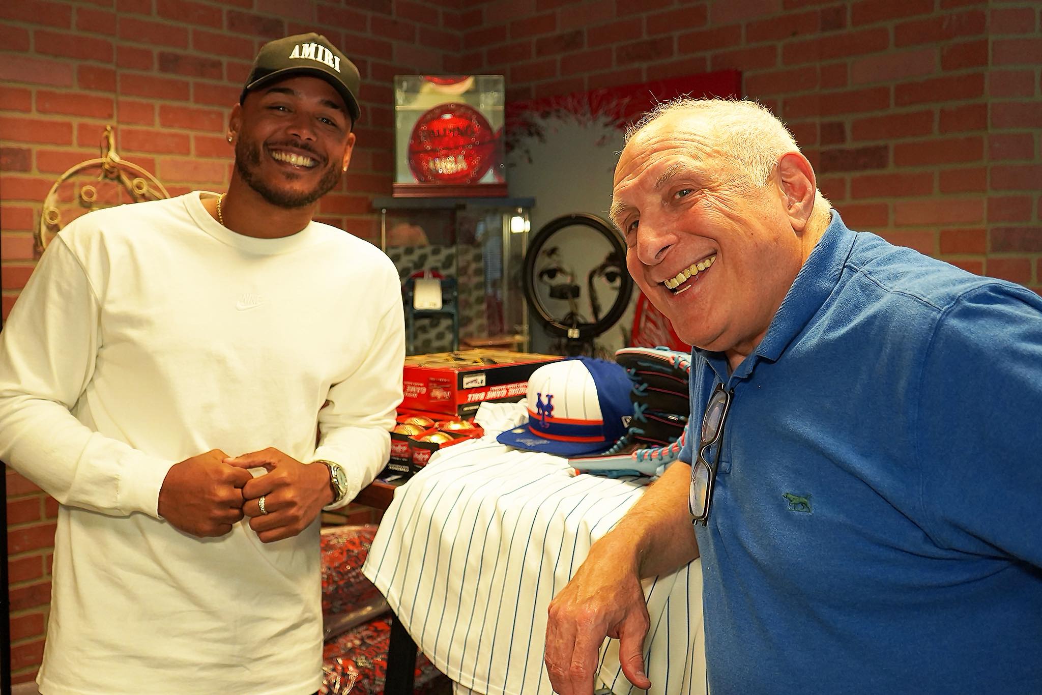 Had the pleasure of having Mets Ace, Freddy Peralta, come in today