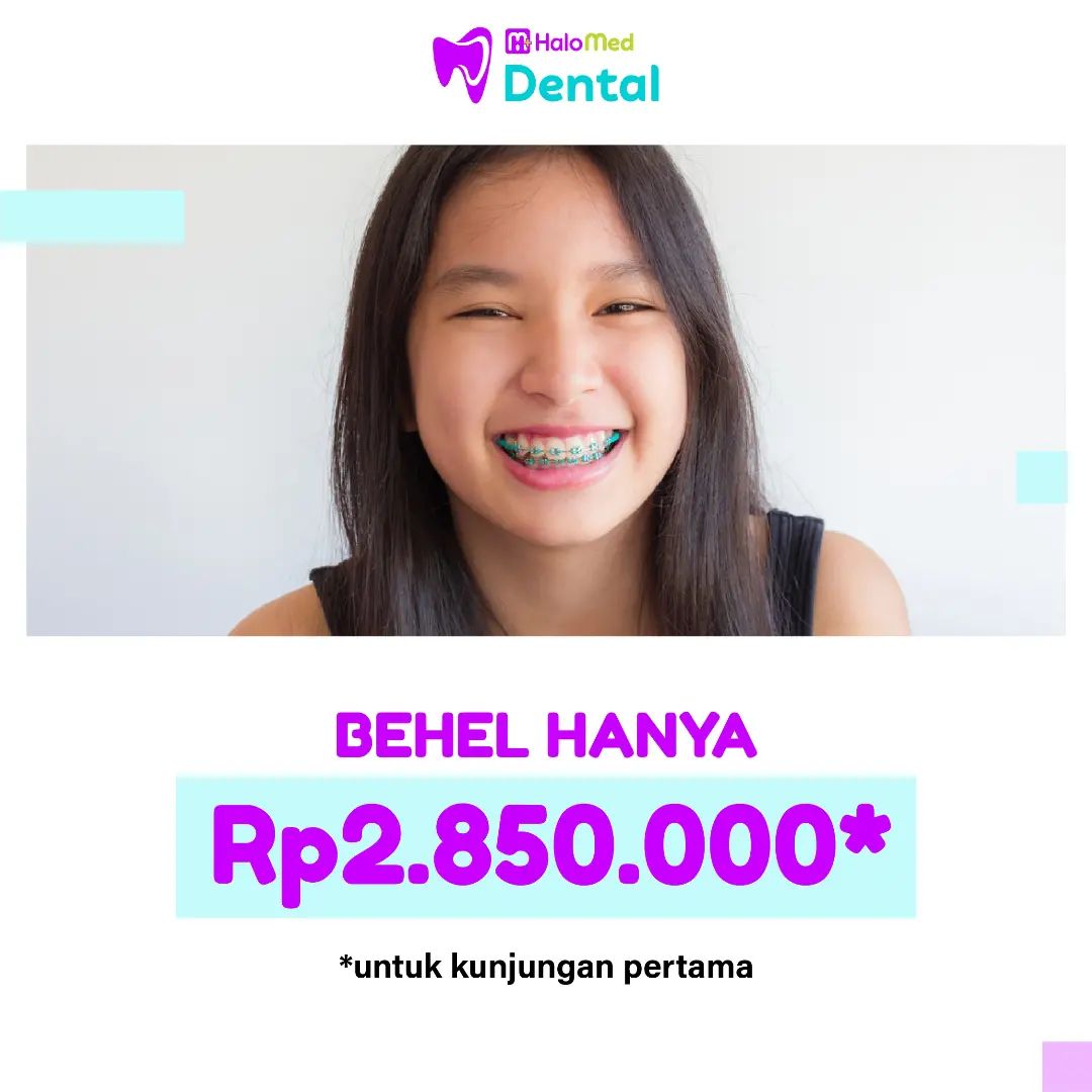 Halomed Dental - Mau punya gigi rapi? Pemasangan behel...