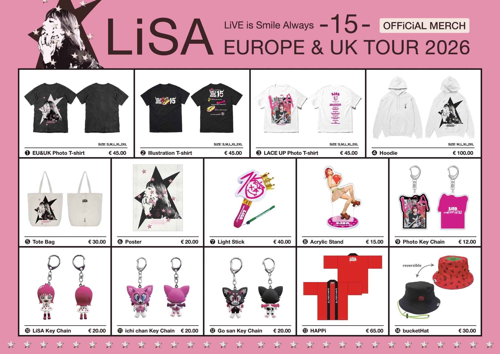 LiSA - 【LiSA official merchandise】 We are pleased to announce