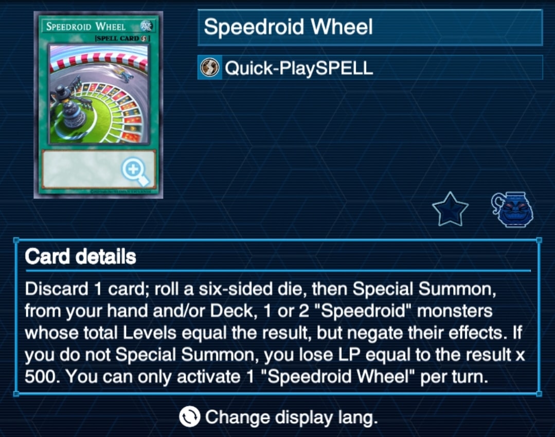 yugioh deck wheel YU-GI-OH! - of Prophecy (LTGY-EN031) - Lord of The Tachyon Galaxy - Unlimited Edition Amaze Attraction Wonder Wheel |