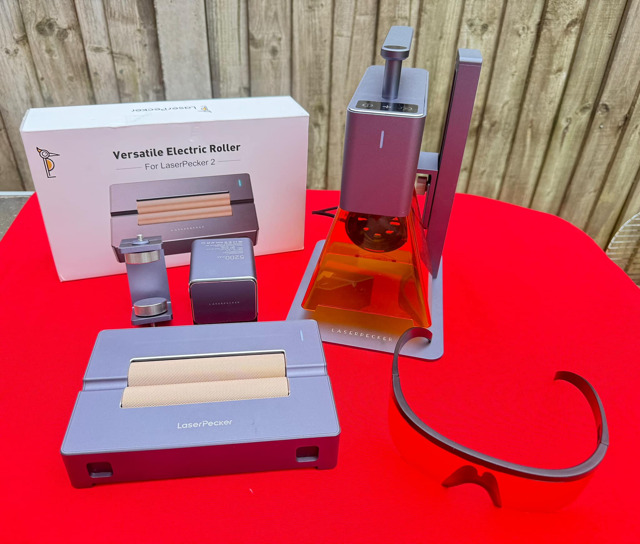 Laser Pecker 2 Full set of sell (roller and power bank) excellent 