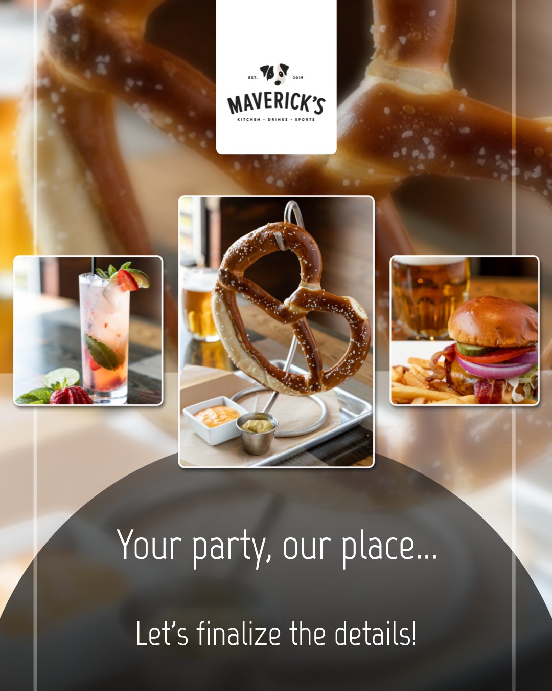 Maverick's Kitchen • Drinks • Sports (@themavbrew) • Facebook