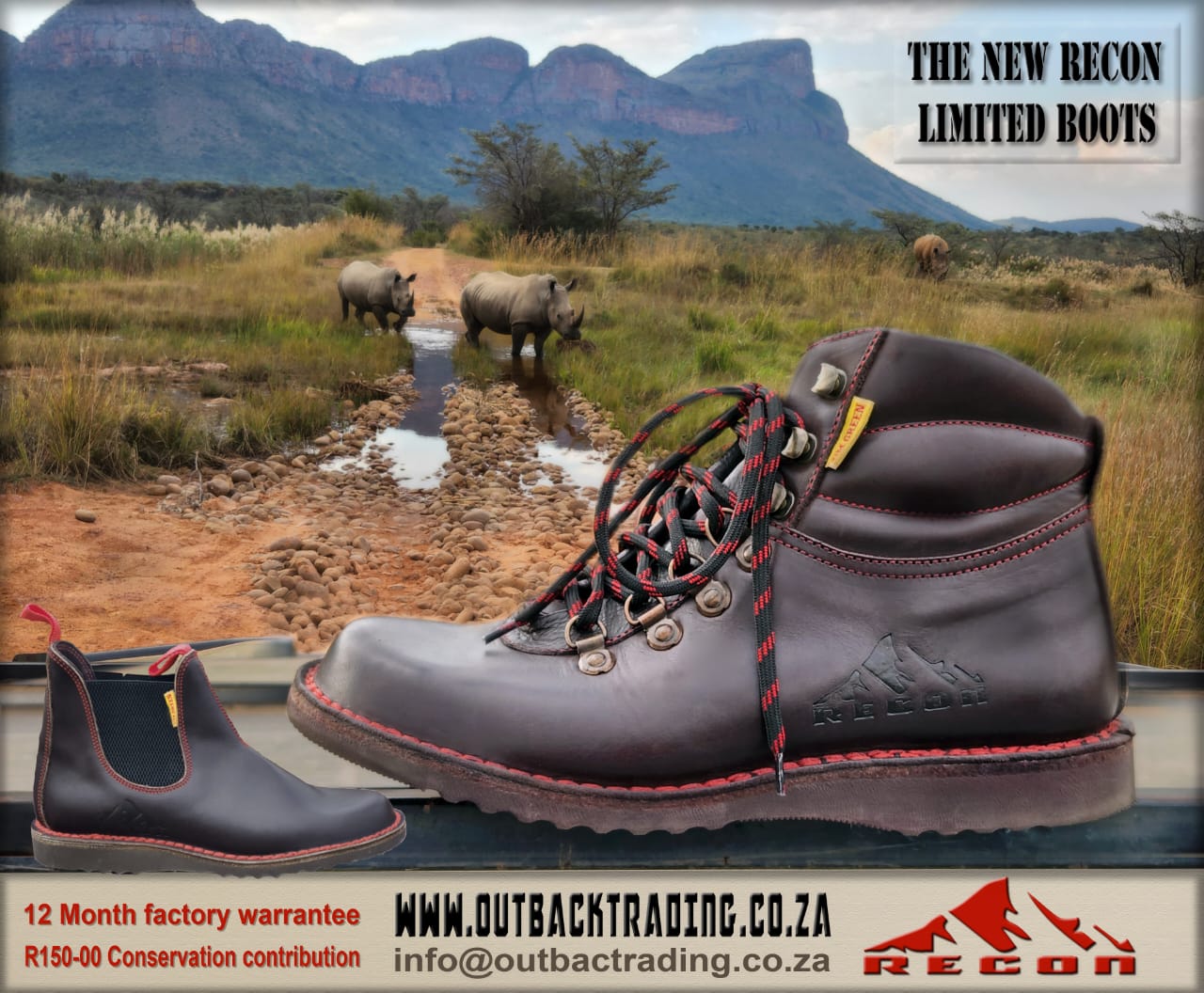 OutbackTrading - NEW Recon Boot. Included: an unparalleled... | Facebook