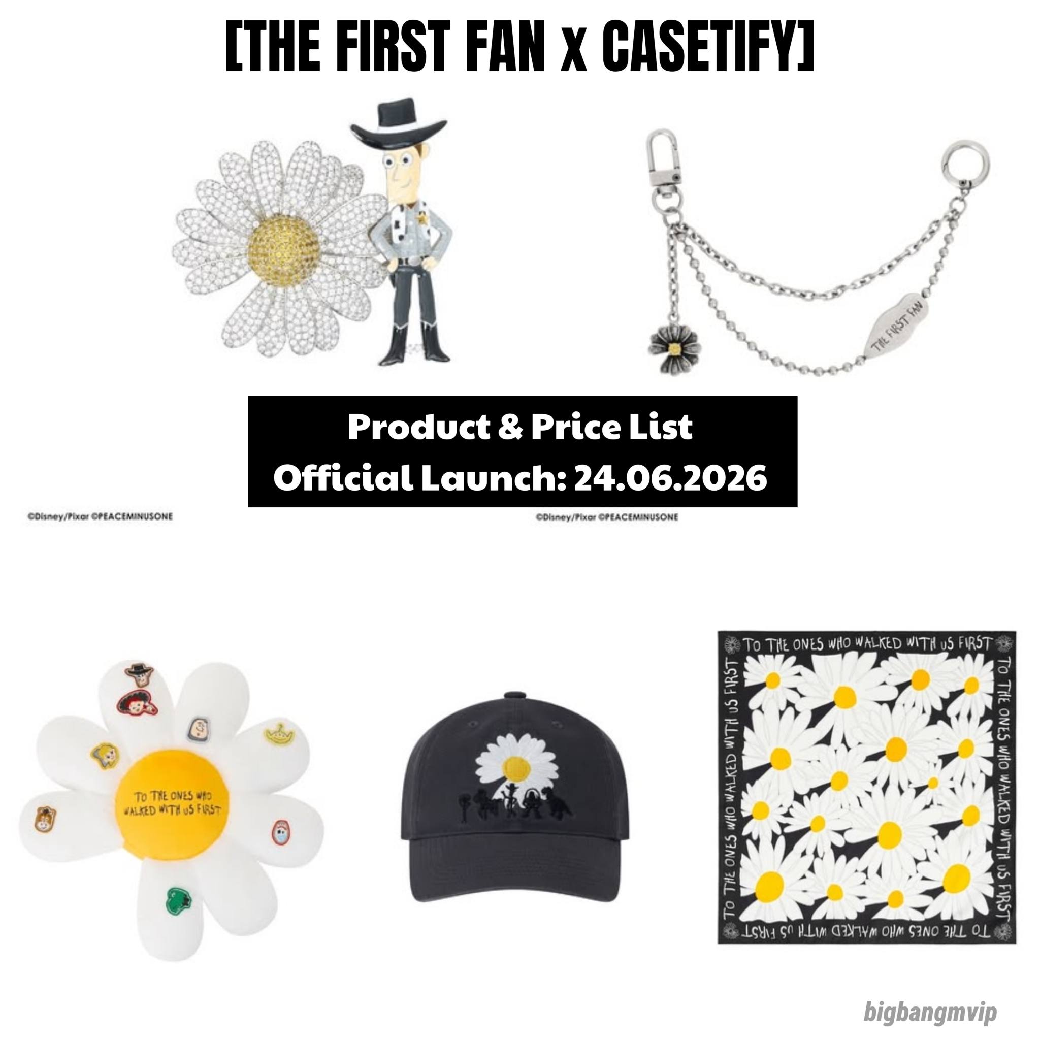 PEACEMINUSONE x TOY STORY x Casetify] Product & Price List | 产品