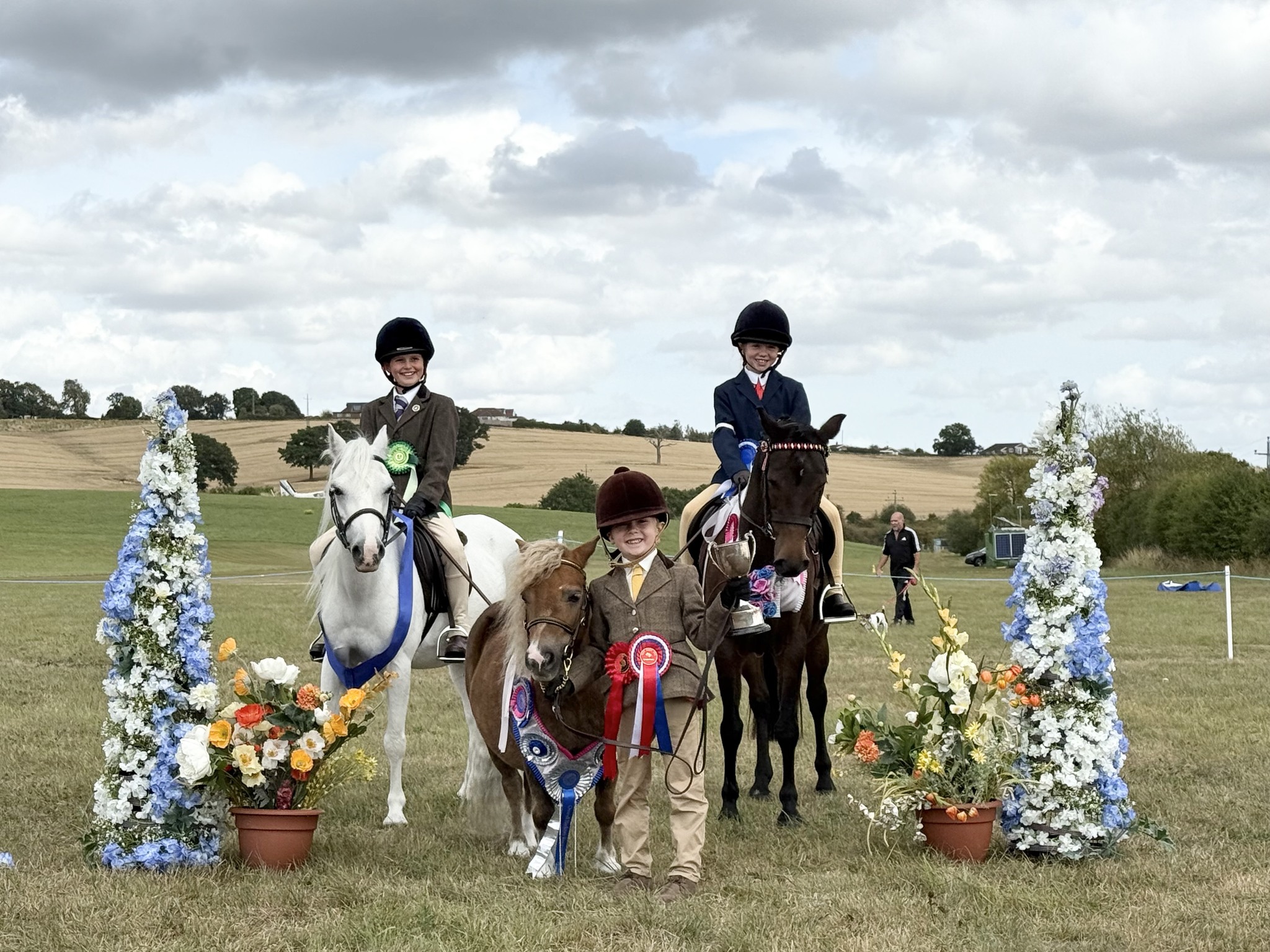 In hand and ridden Show with Enfield Chace PC