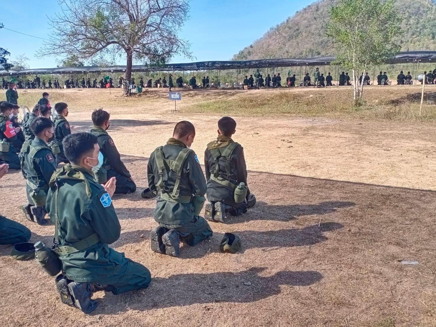 งานนักศึกษาวิชาทหาร โรงเรียนฤทธิยะวรรณาลัย ๒