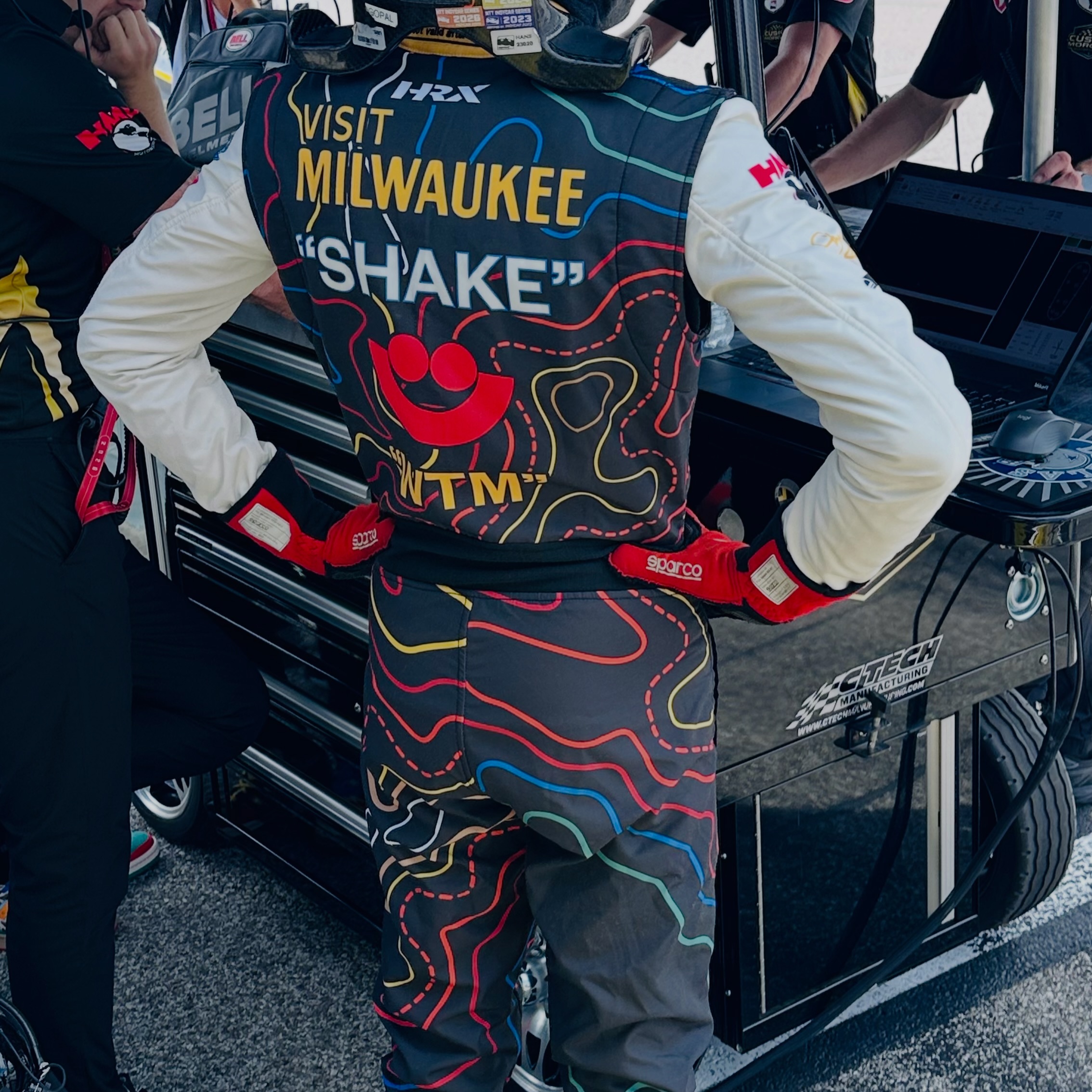 mi Meet the designers behind Indy racing gear
