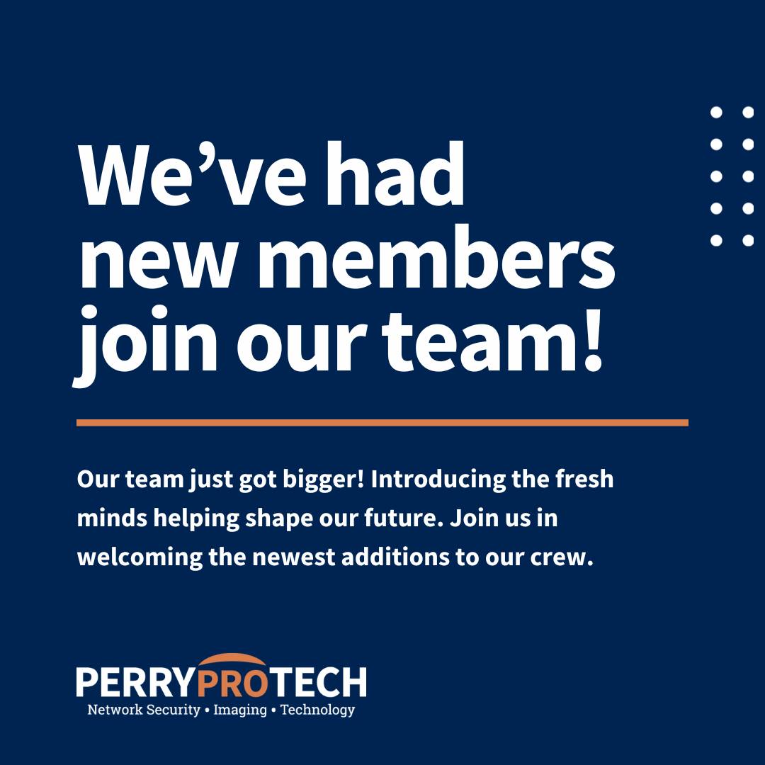 PERRY proTECH - Help us welcome our newest team members!... | Facebook