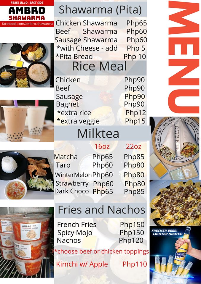 #NEW MENU😊 #KALOOTS AT AMBRO SHAWARMA... - Parekoy Delivery