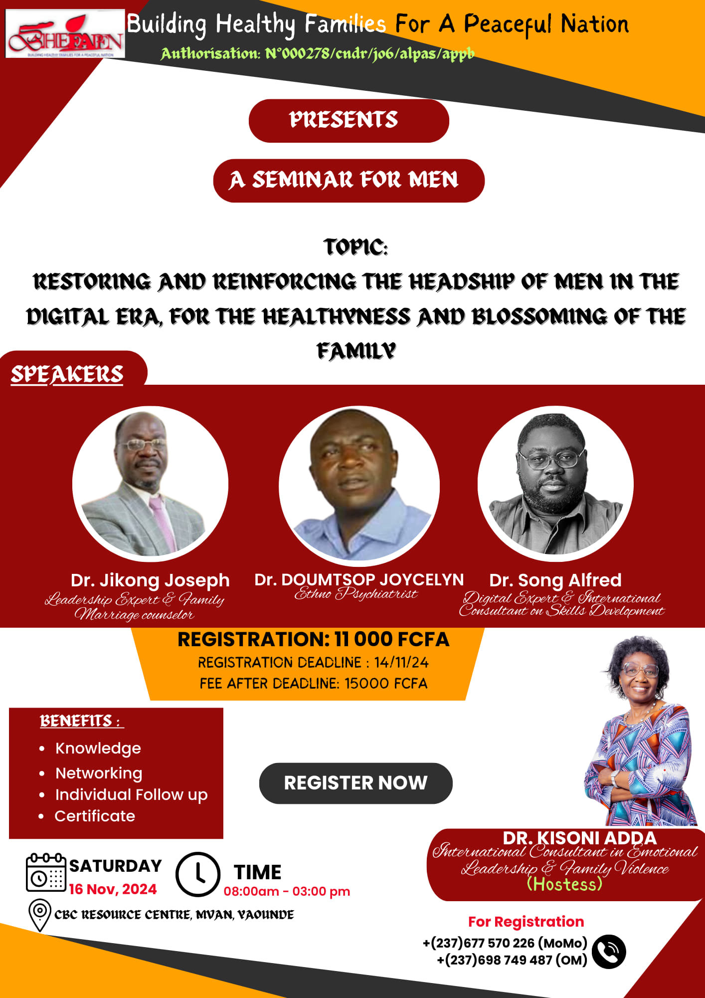 A program for men