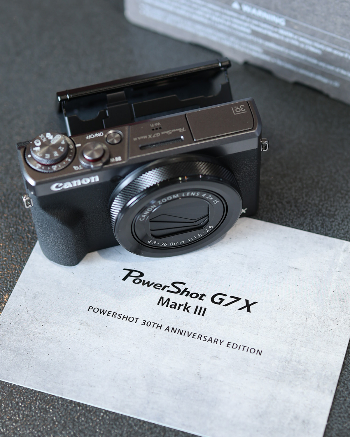 Stock has finally arrived — the Canon PowerShot G7X Mark III 30th