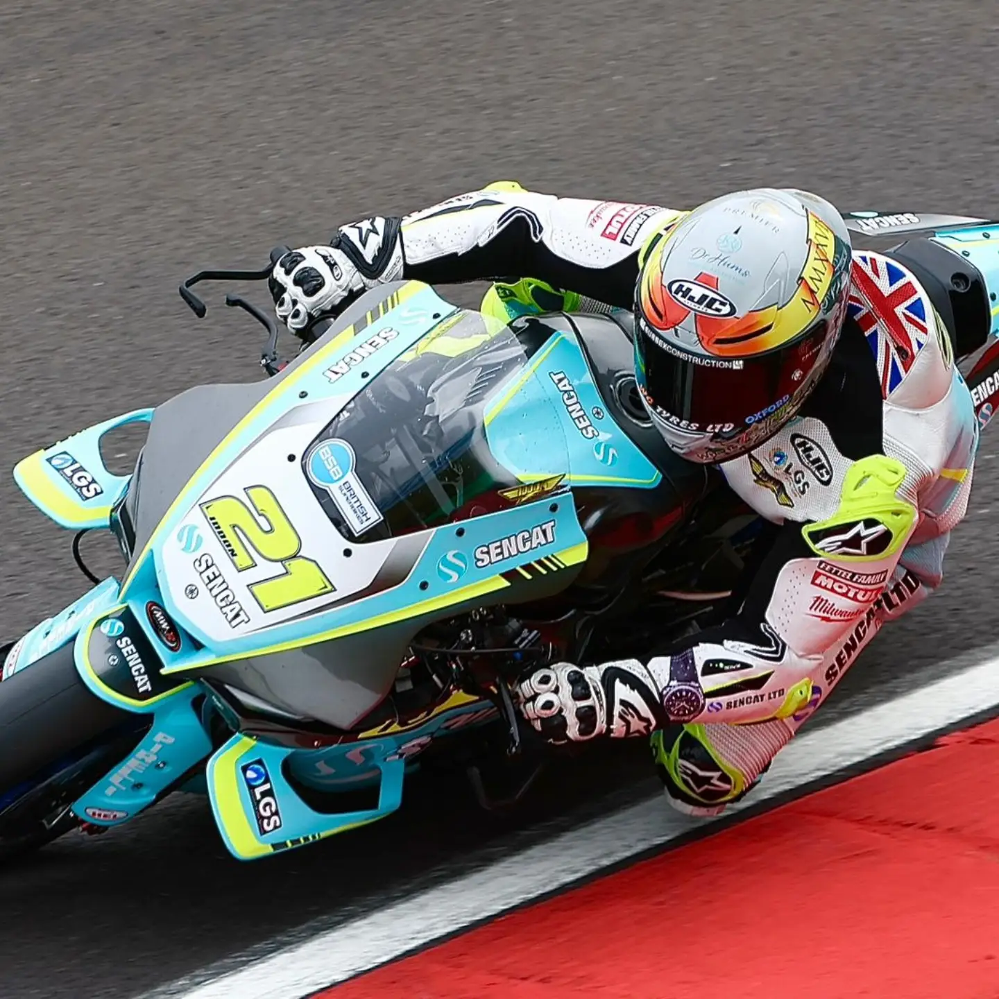 Christian Iddon's first day at Cadwell with Sencat Racing