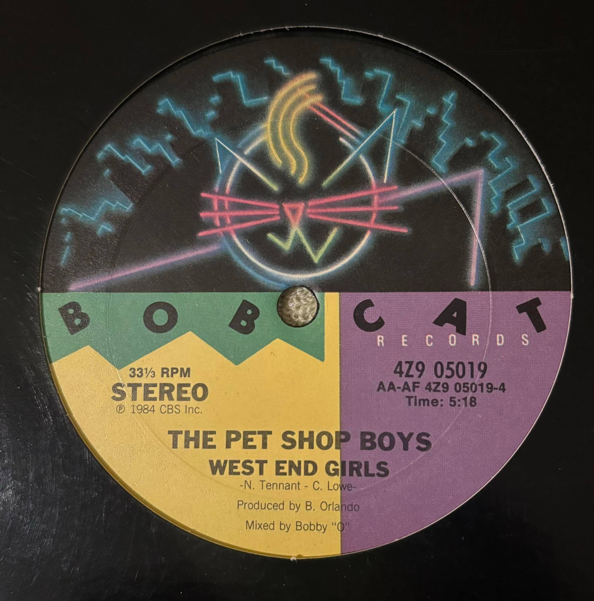 West end Girls Pet Shop Boys...1985