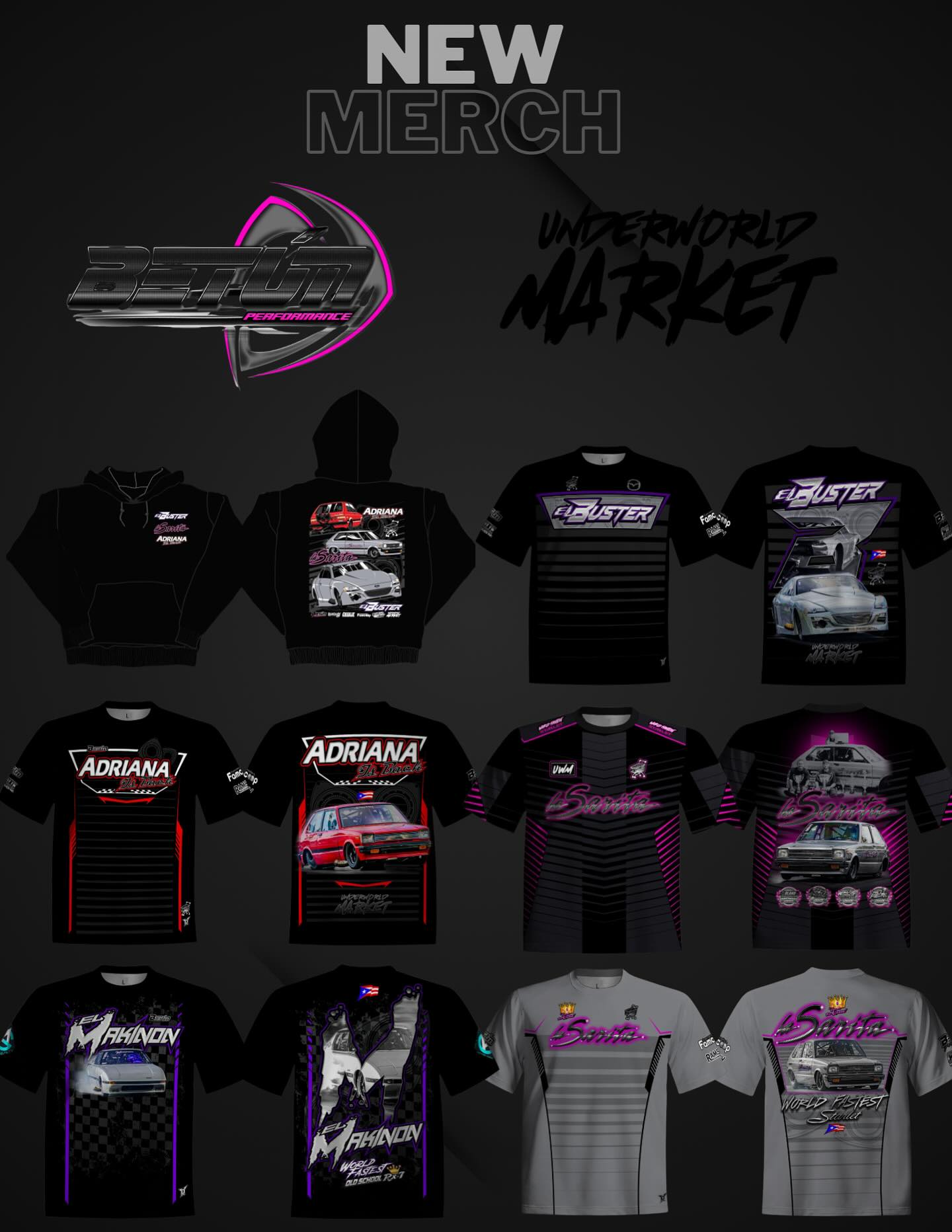 Underworld Racing team