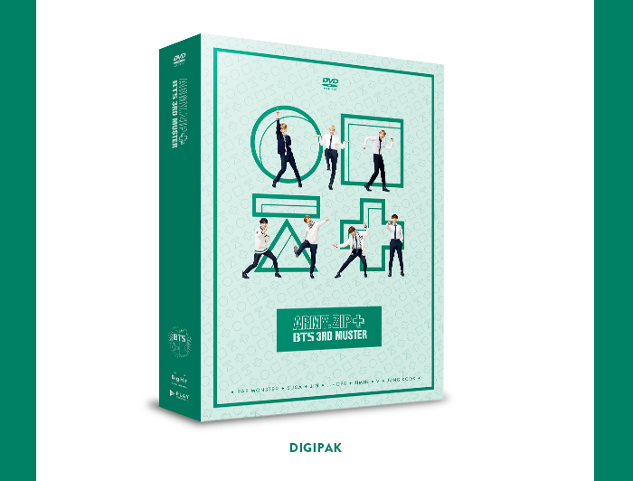 BTS 3RD MUSTER [ARMY.ZIP+] DVD/Blu-ray 방탄소년단의 글로벌 팬미팅