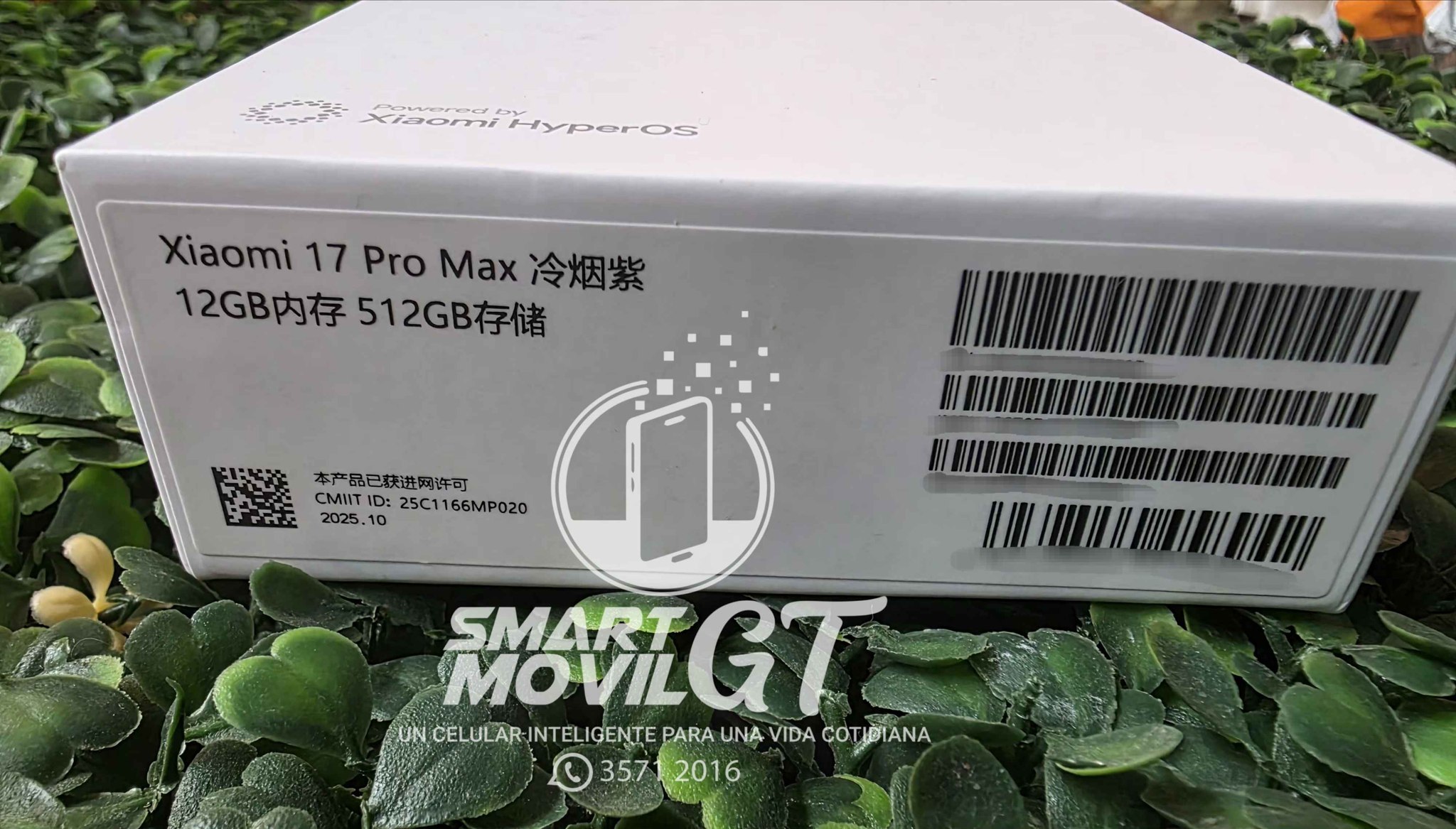 Xiaomi 17 Pro Max 12/512GB. Dual SIM liberado de fábrica. Color: Morado ...