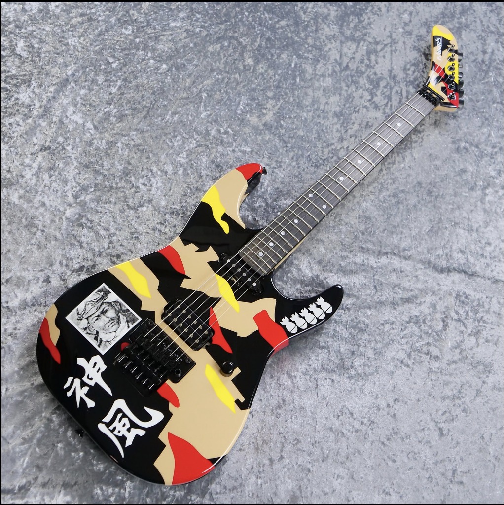 How does the Edwards Kamikaze guitar compare to the ESP version?