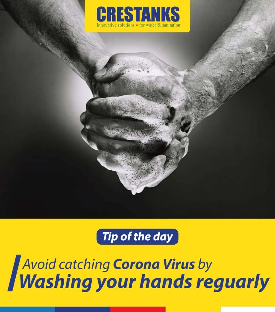 We encourage you to wash your hands... - Crestanks Limited | Facebook