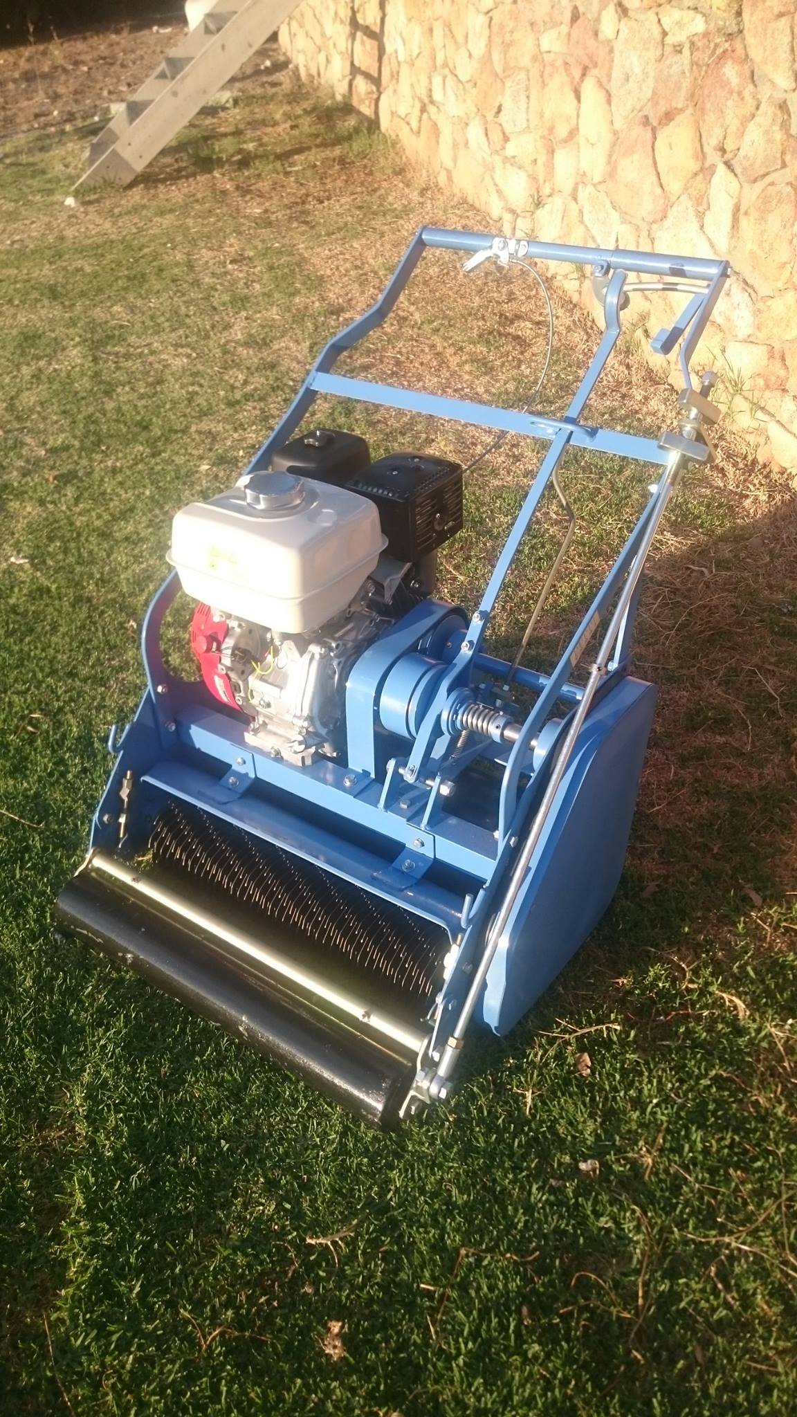 New groomer/vertimower/sweeper/mower... - Trident Lawnmowers