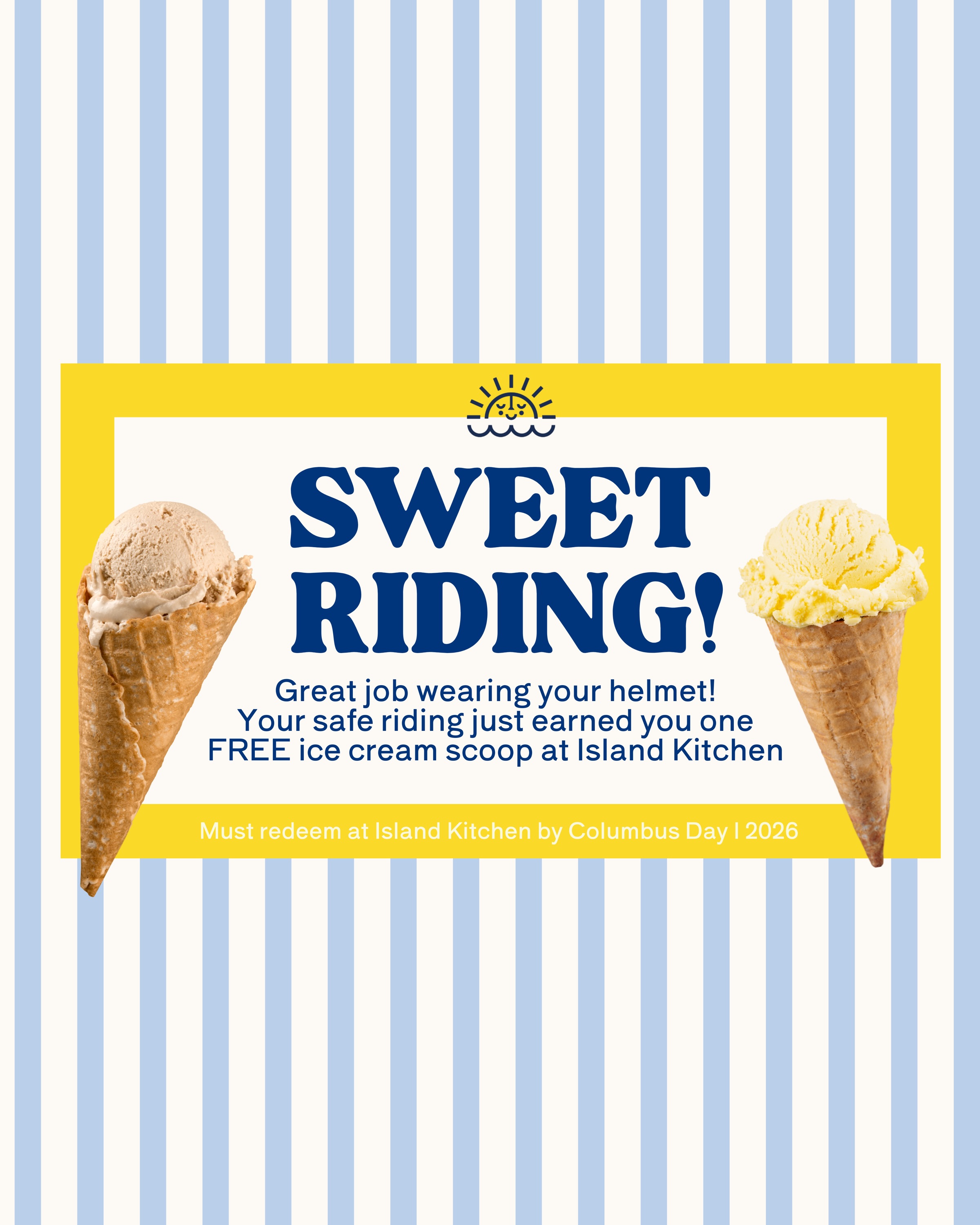 bike helmet waffle cone Capstone™ Ice Cream Child Multi-Sport Are you a magical creature We've teamed up with @nantucketpolice