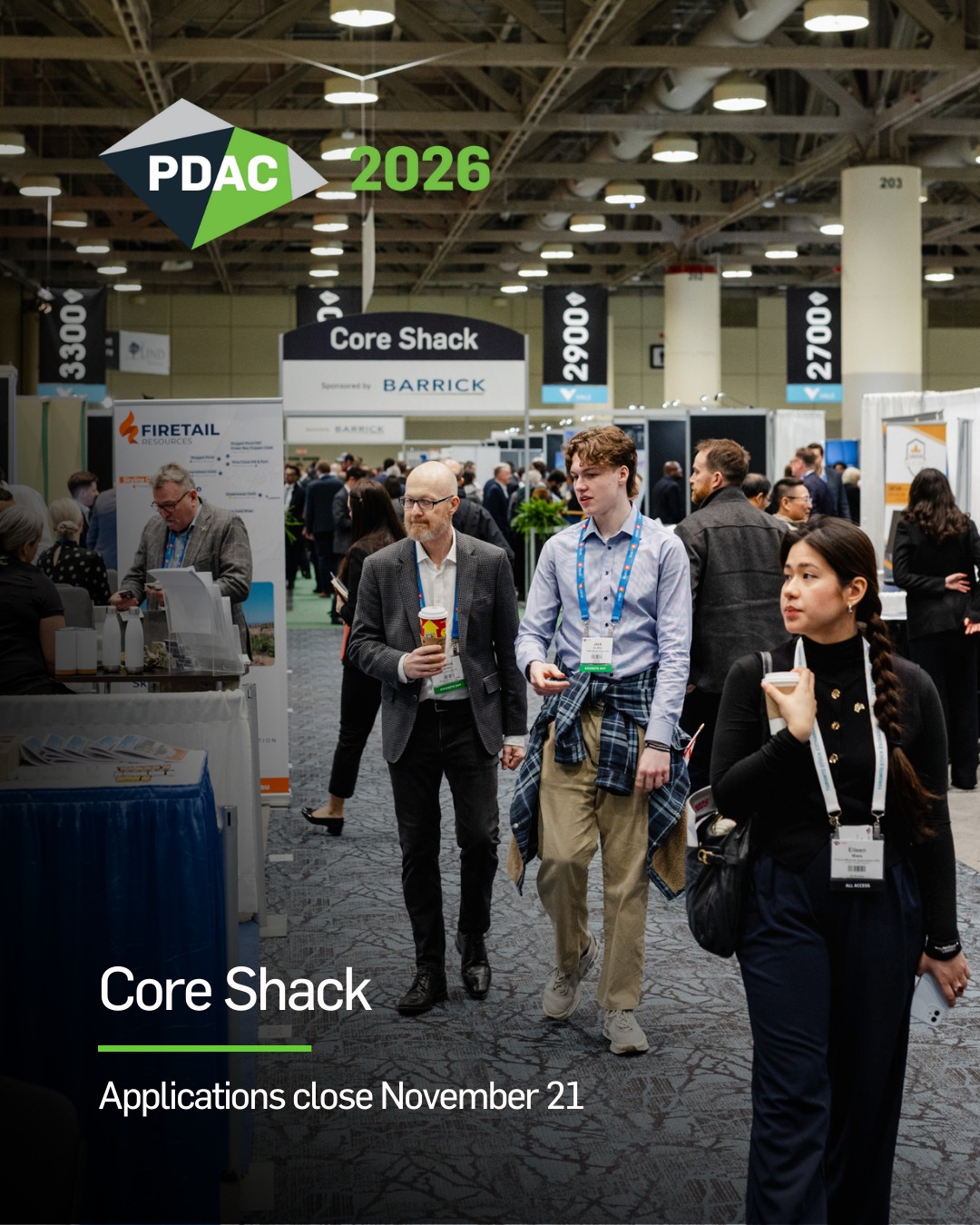 Prospectors - The Core Shack at #PDAC2026, located in the Investors ...
