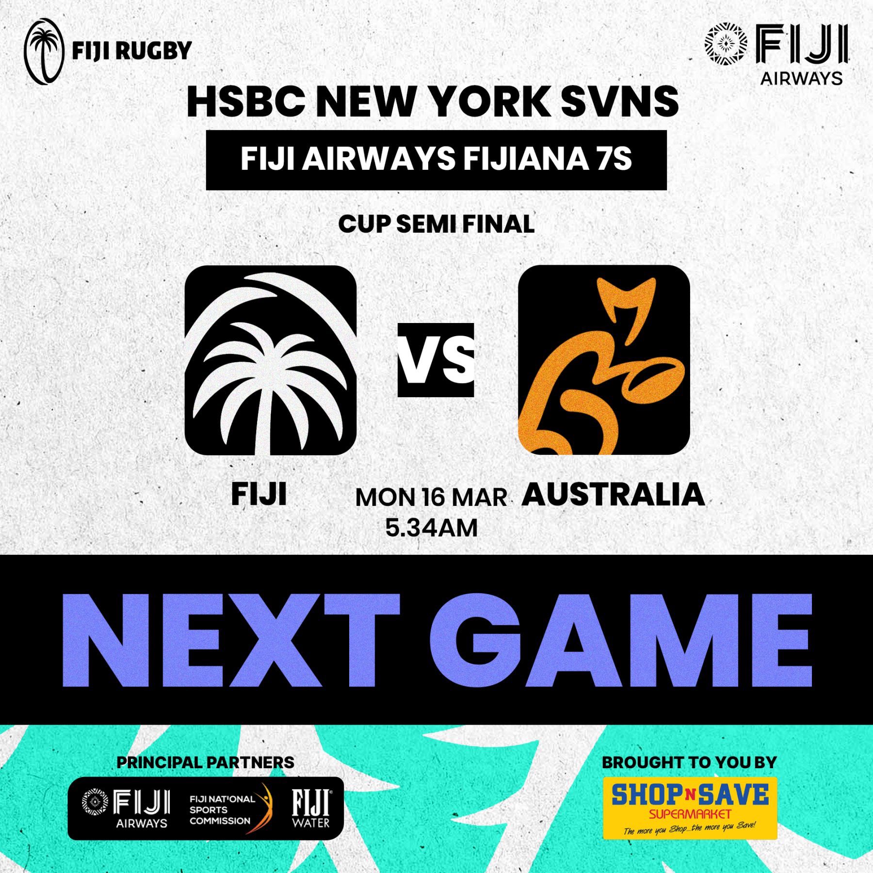 Both our teams - Fiji Airways Fijian 7s and Fijiana 7s - are 