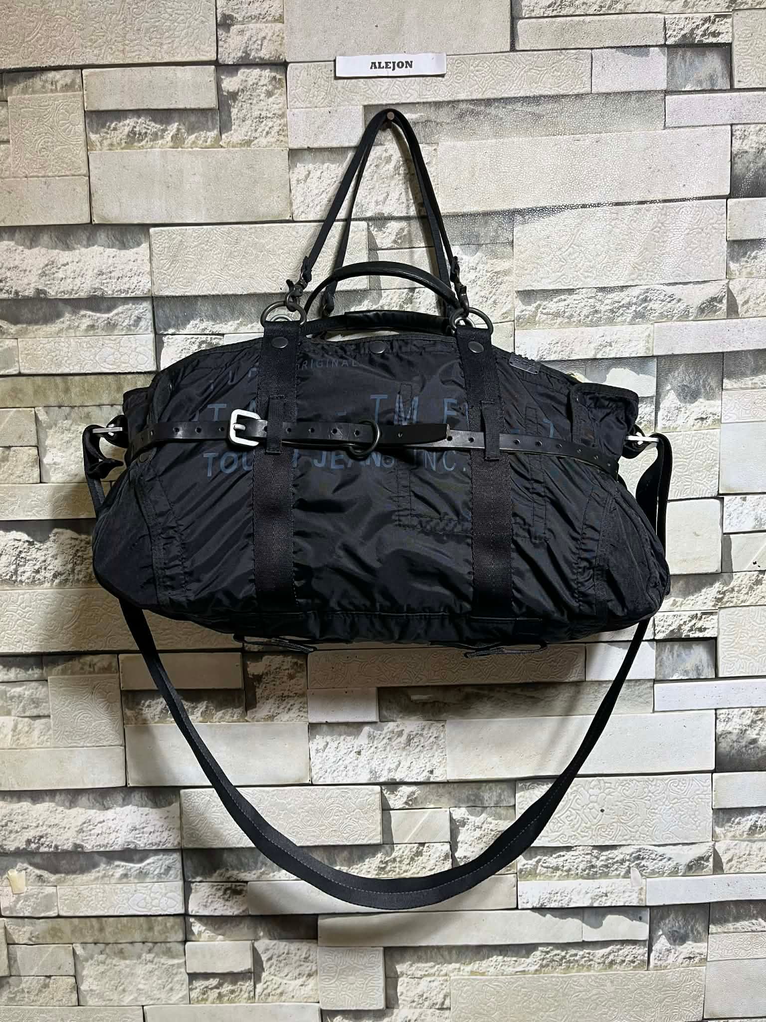 Tough Jeansmith 3 Way Duffle Bag Traveler Bag 100% Legit Excellent