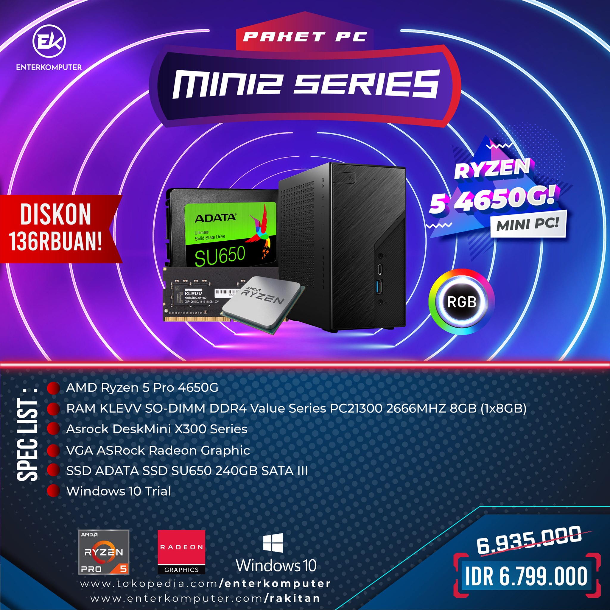 ENTER Komputer - Kamu mau rakit Mini PC untuk keperluan...